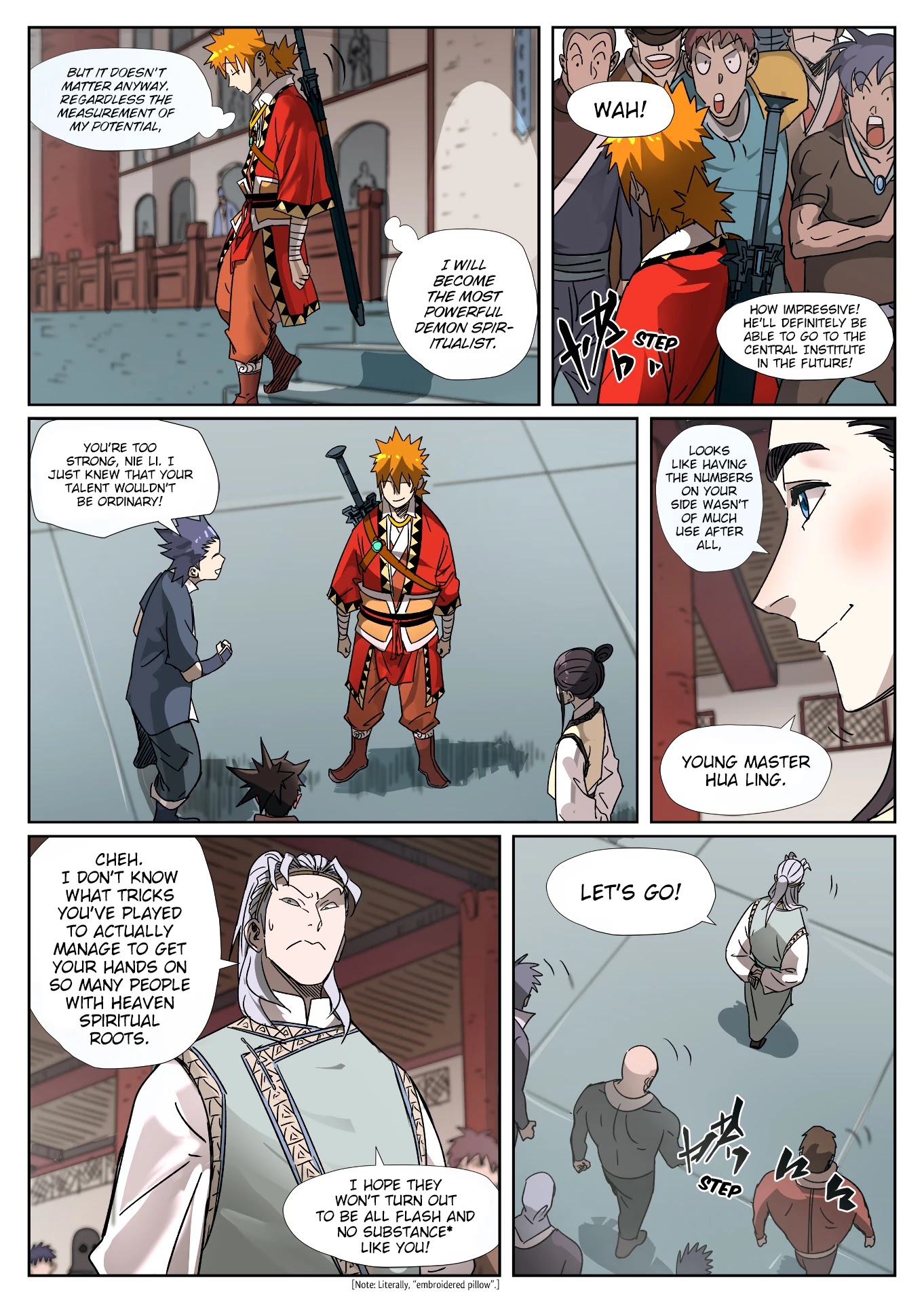 Tales of Demons and Gods Chapter 300.5 page 8 - Chapter 300.5: It’s Actually a Heaven Spiritual Root! (Part 2)
