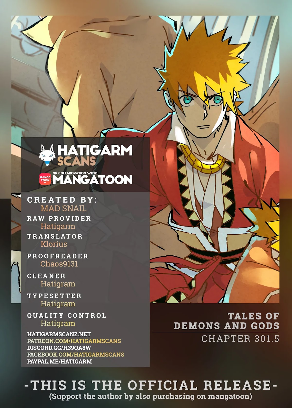Tales of Demons and Gods Chapter 301.5 page 1 - Chapter 301.5: Regarding Spirit Stones (Part 2)