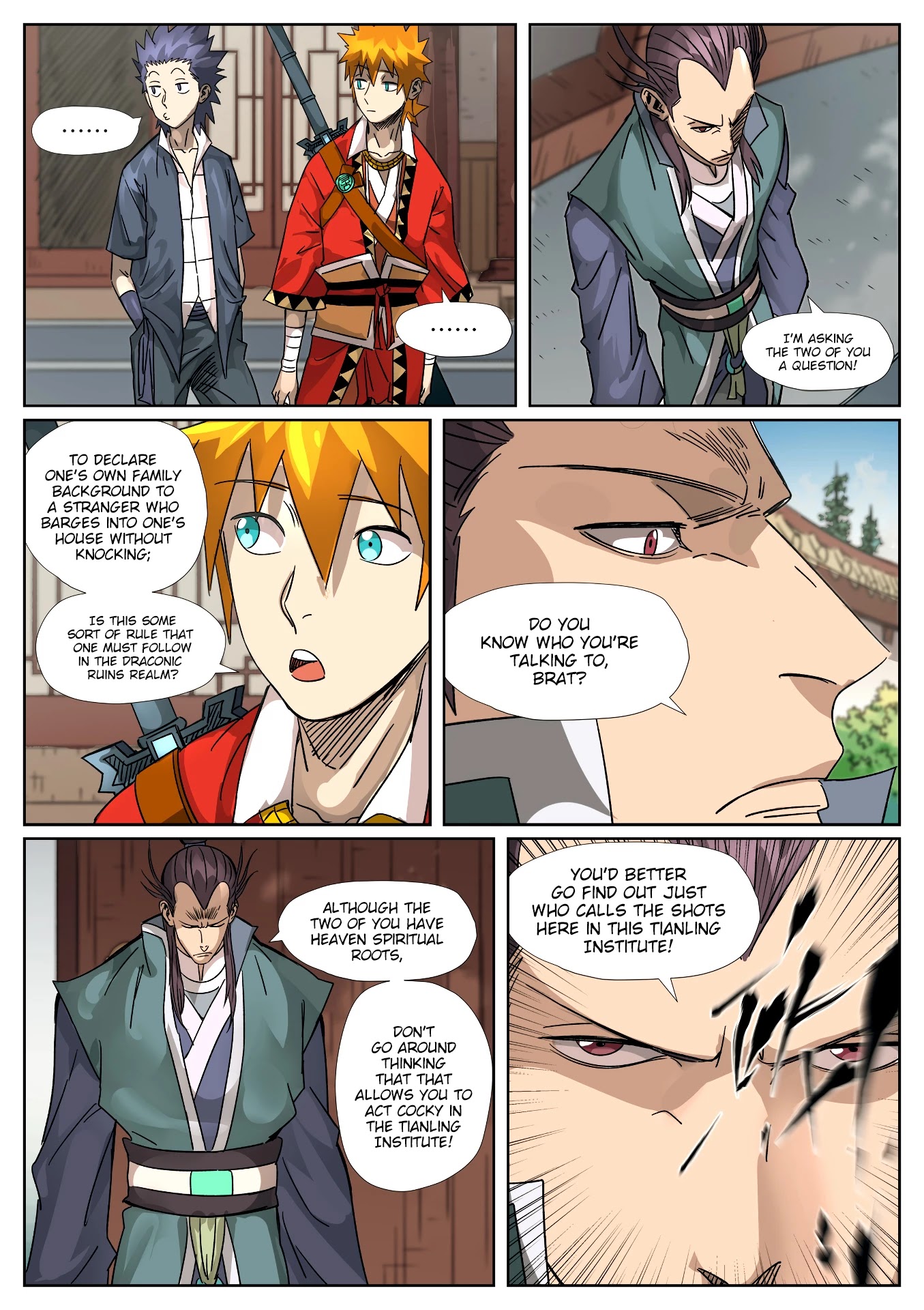 Tales of Demons and Gods Chapter 302.5 page 2 - Chapter 302.5: I Said I Wouldn’t Cause Any Trouble, And So I Won’t (Part 2)