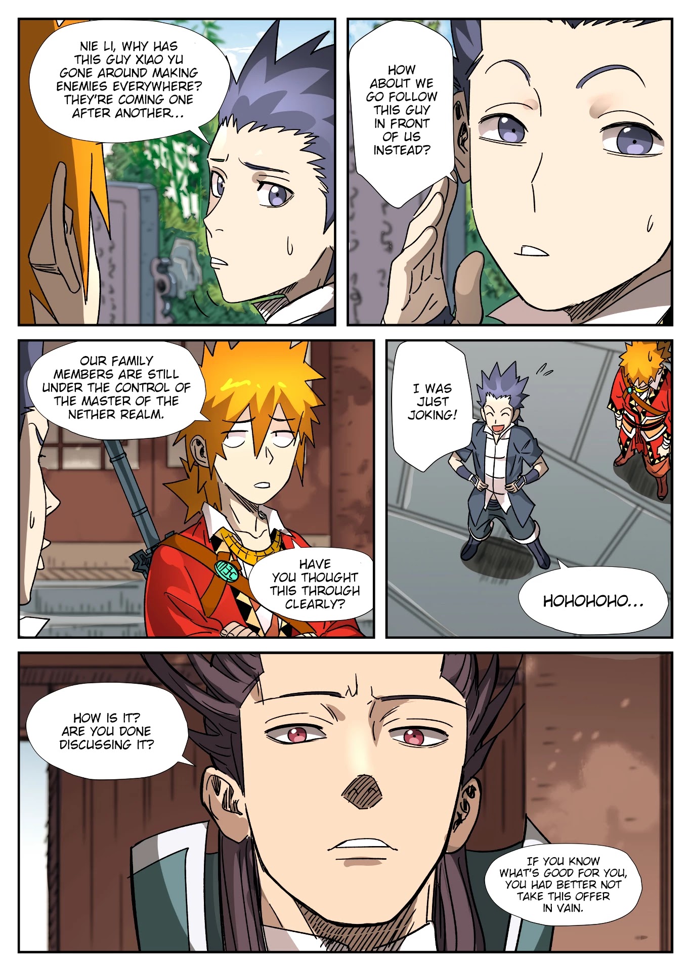 Tales of Demons and Gods Chapter 302.5 page 6 - Chapter 302.5: I Said I Wouldn’t Cause Any Trouble, And So I Won’t (Part 2)