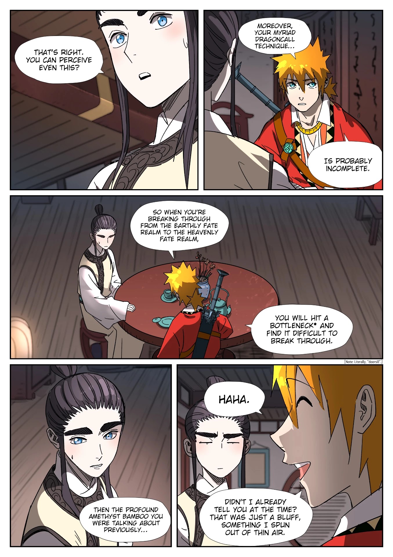 Tales of Demons and Gods Chapter 303.5 page 2 - Chapter 303.5: This Requires Pricking You With A Needle (Part 2)