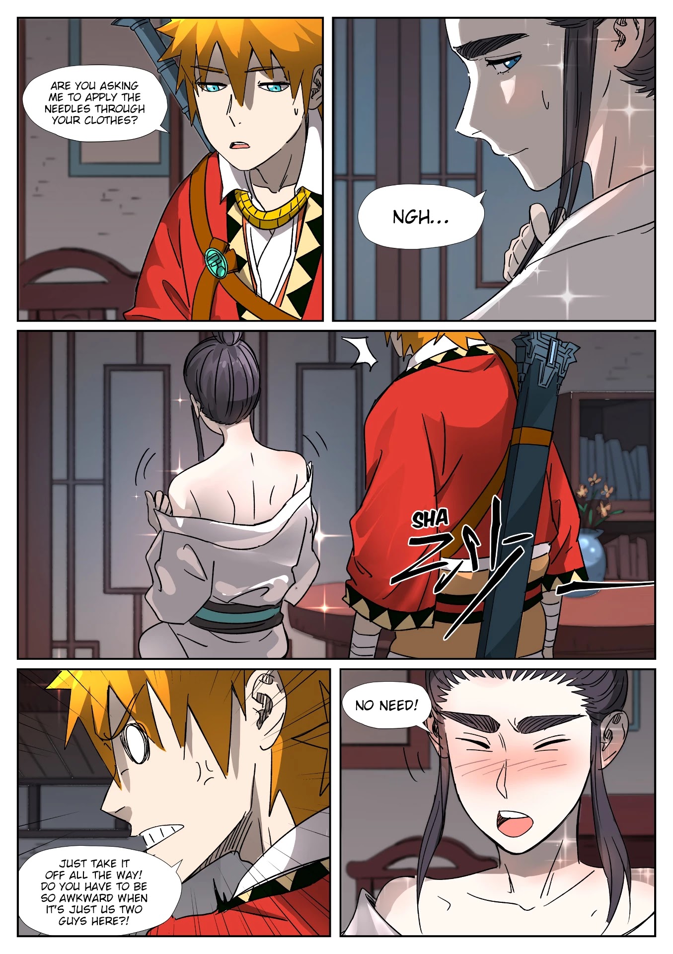 Tales of Demons and Gods Chapter 303.5 page 6 - Chapter 303.5: This Requires Pricking You With A Needle (Part 2)