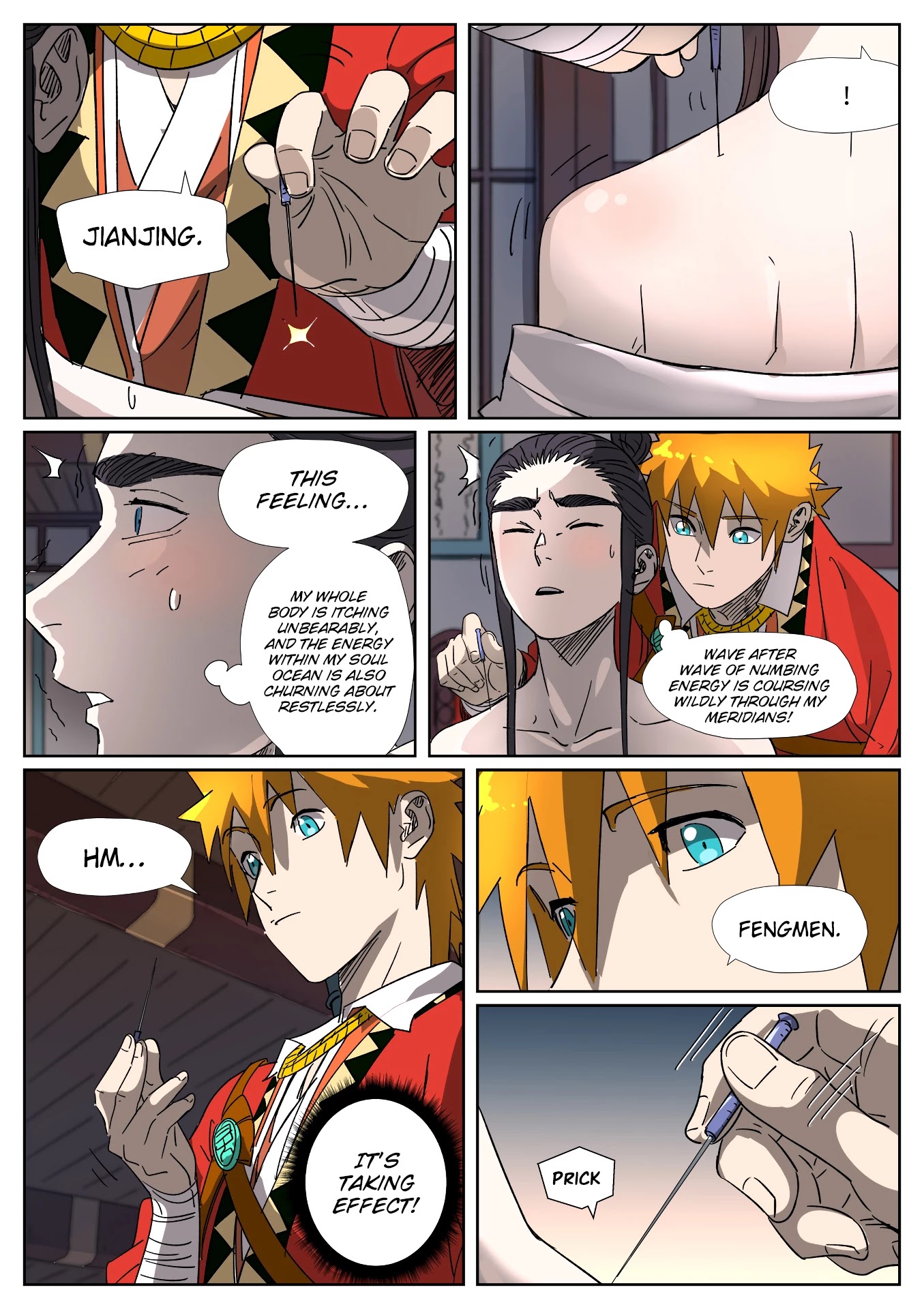 Tales of Demons and Gods Chapter 303.5 page 8 - Chapter 303.5: This Requires Pricking You With A Needle (Part 2)