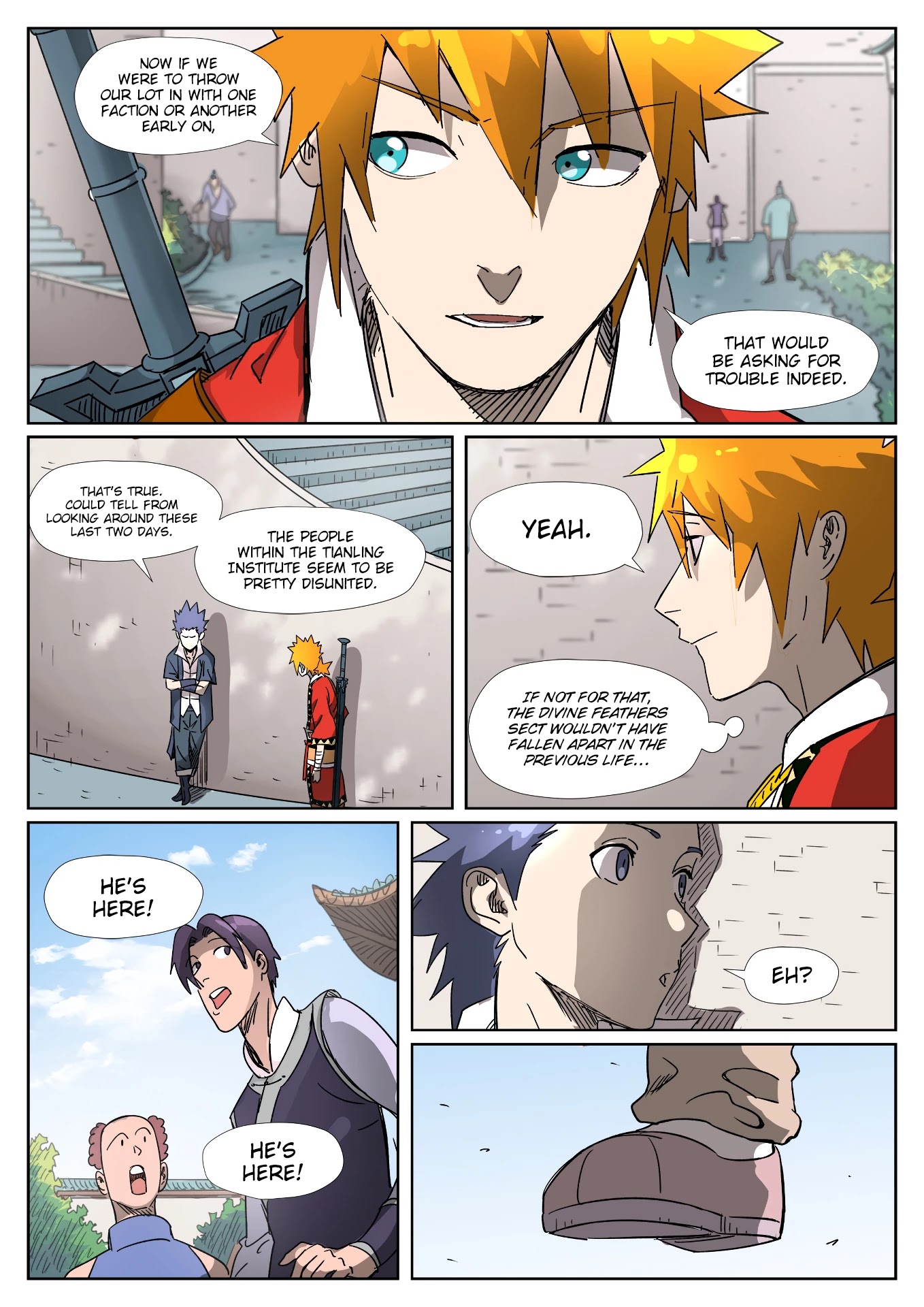 Tales of Demons and Gods Chapter 304.5 page 7 - Chapter 304.5: Reporting In (Part 2)