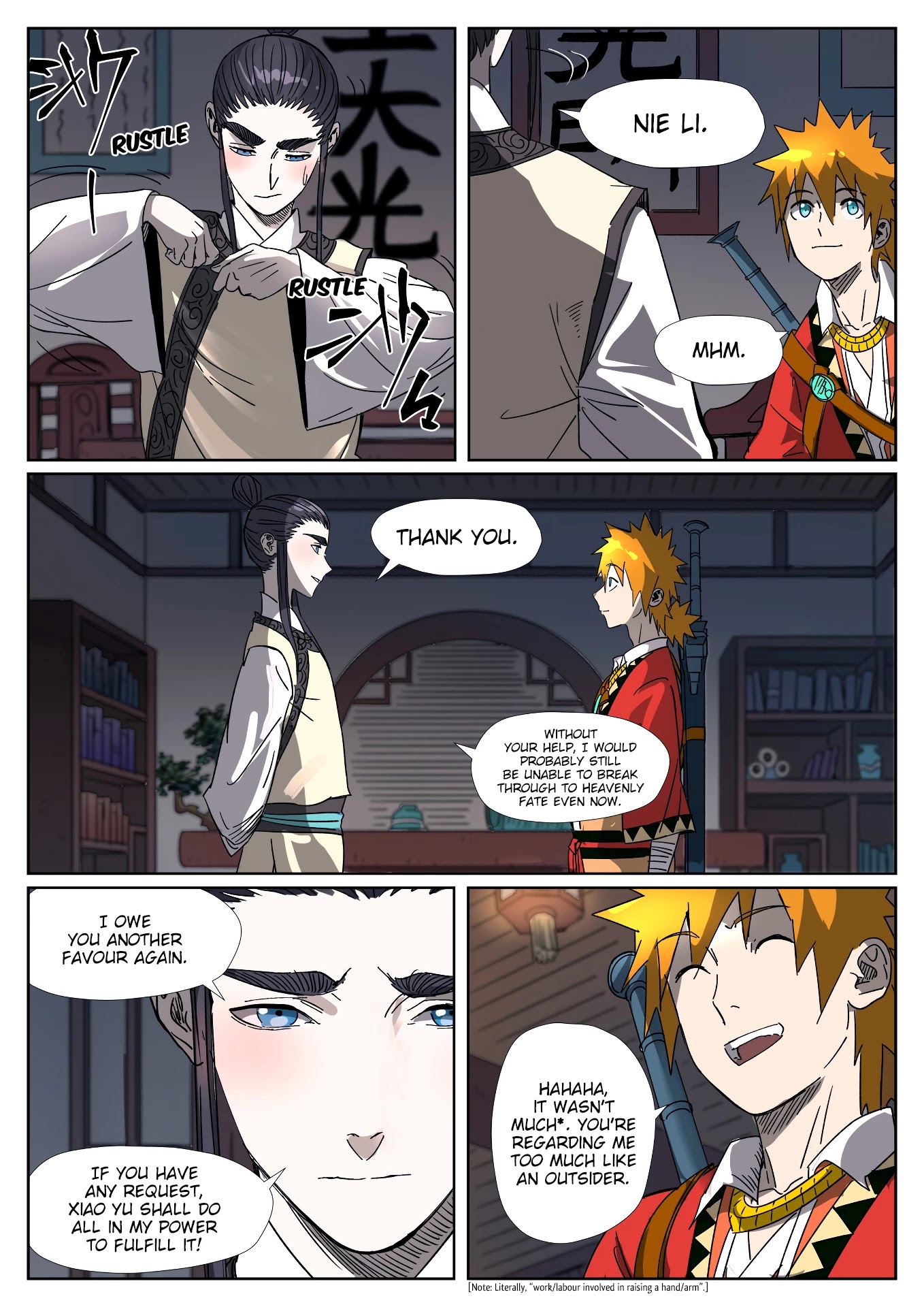 Tales of Demons and Gods Chapter 304 page 4 - Chapter 304: Reporting In