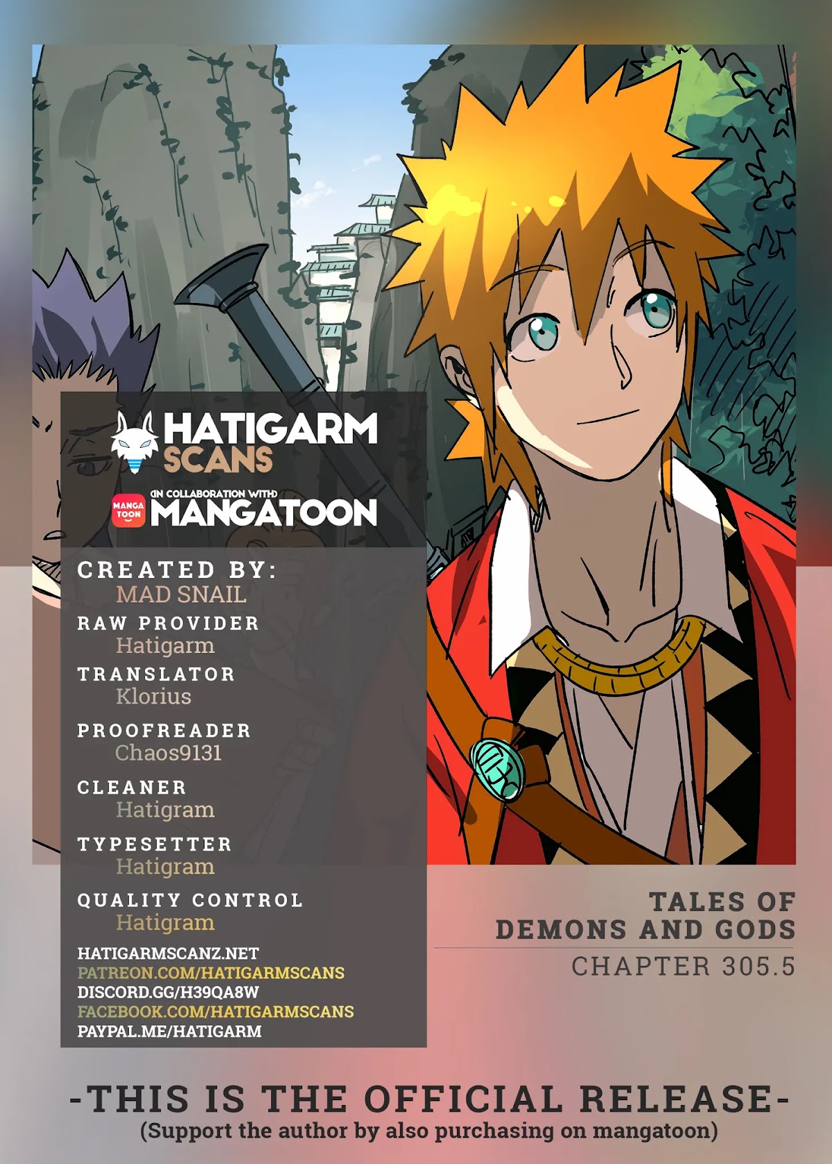 Tales of Demons and Gods Chapter 305.5 page 1 - Chapter 305.5: The First Lesson (Part 2)