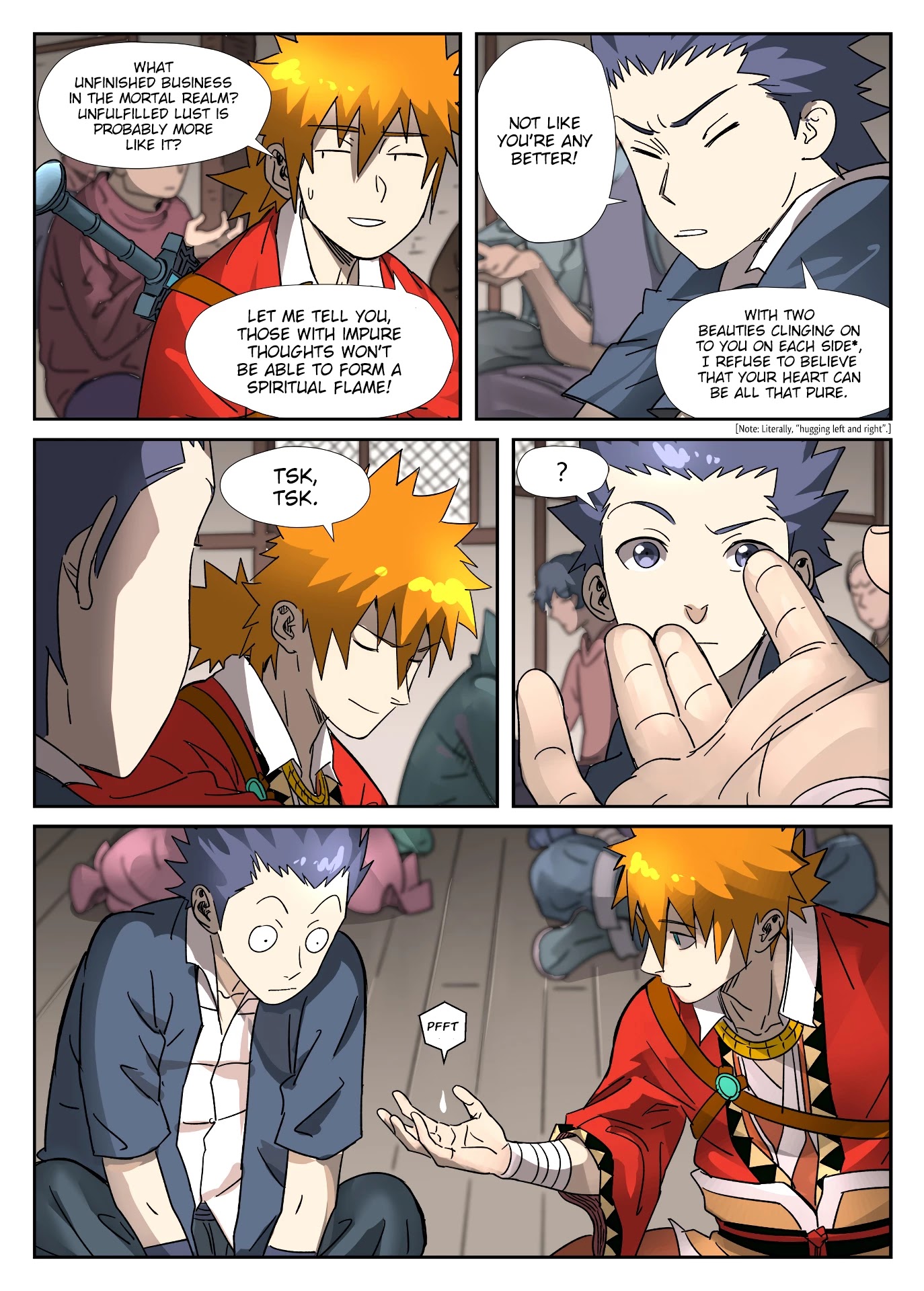 Tales of Demons and Gods Chapter 305.5 page 7 - Chapter 305.5: The First Lesson (Part 2)