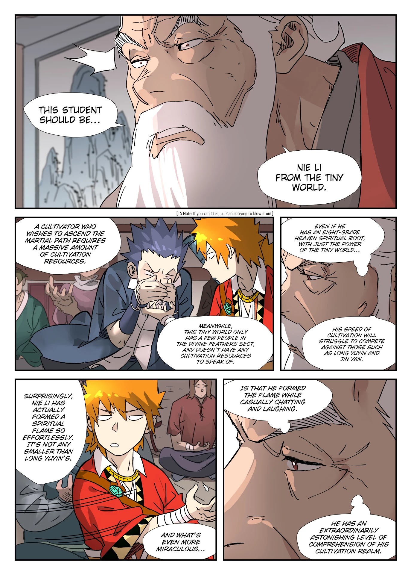 Tales of Demons and Gods Chapter 305.5 page 8 - Chapter 305.5: The First Lesson (Part 2)
