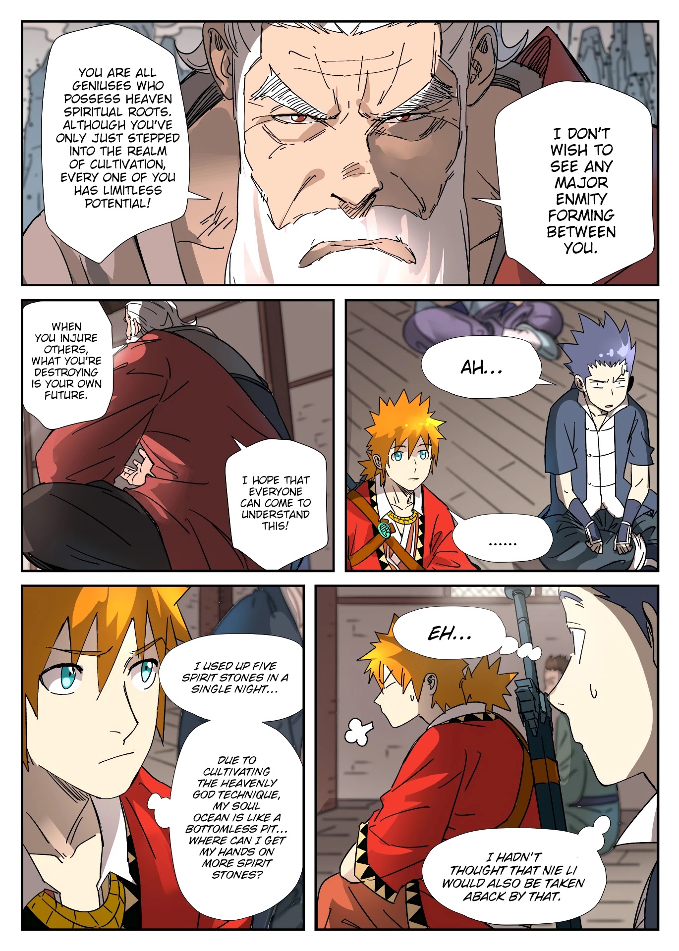 Tales of Demons and Gods Chapter 305 page 4 - Chapter 305: The First Lesson