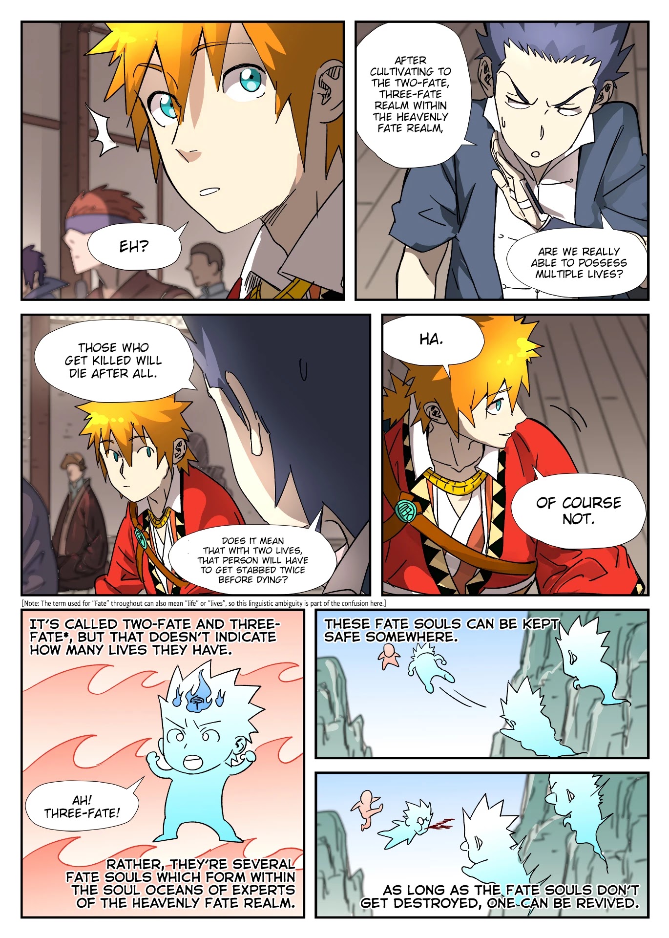 Tales of Demons and Gods Chapter 305 page 7 - Chapter 305: The First Lesson