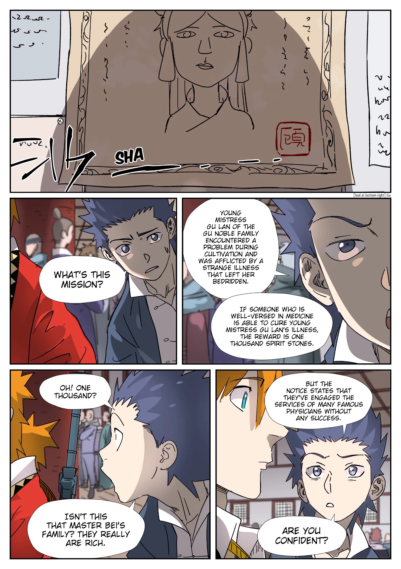 Tales of Demons and Gods Chapter 306.5 page 10 - Chapter 306.5: Getting to Know the New Classmates (Part 2)