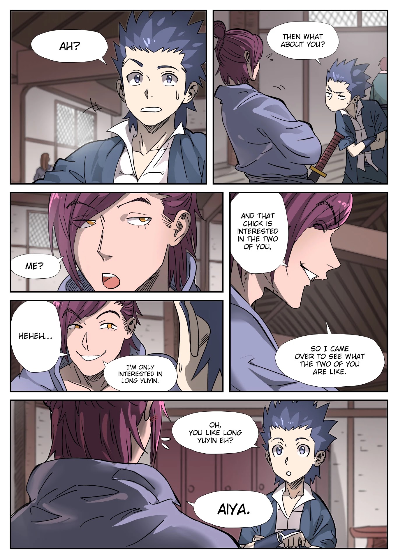Tales of Demons and Gods Chapter 306.5 page 2 - Chapter 306.5: Getting to Know the New Classmates (Part 2)