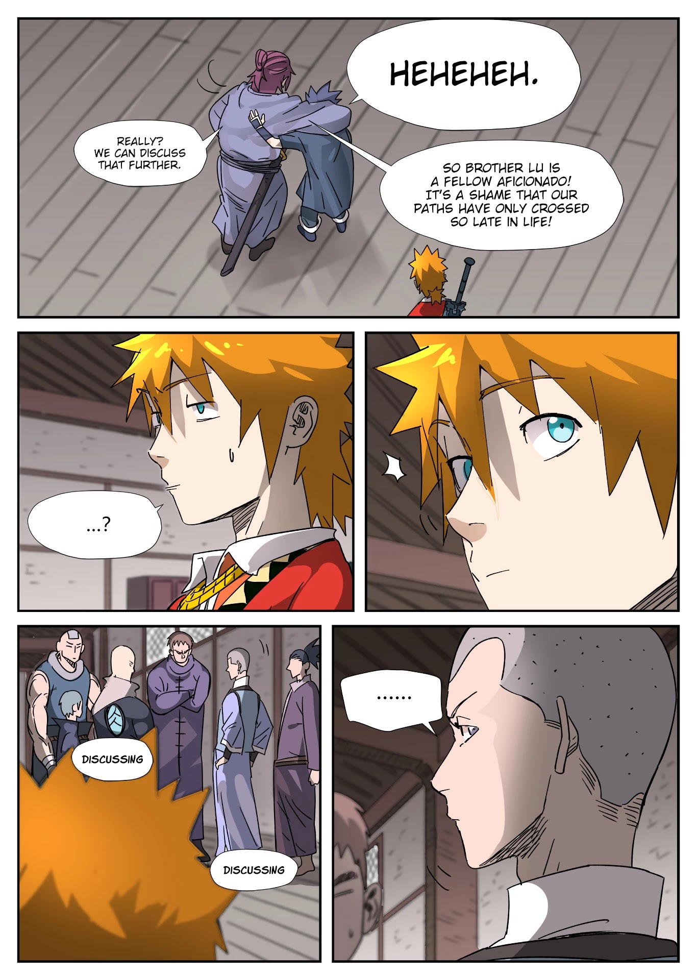 Tales of Demons and Gods Chapter 306.5 page 4 - Chapter 306.5: Getting to Know the New Classmates (Part 2)