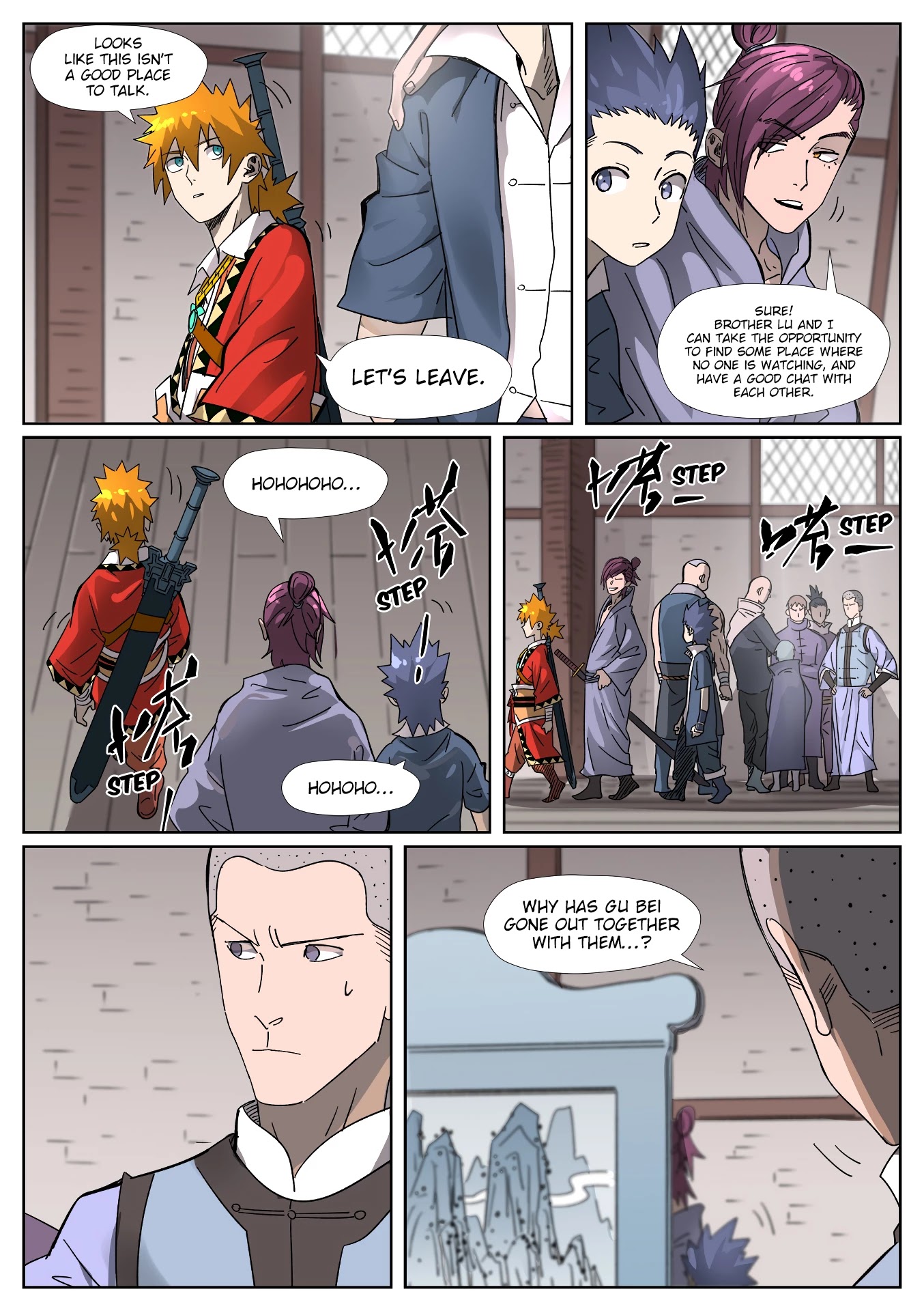 Tales of Demons and Gods Chapter 306.5 page 5 - Chapter 306.5: Getting to Know the New Classmates (Part 2)