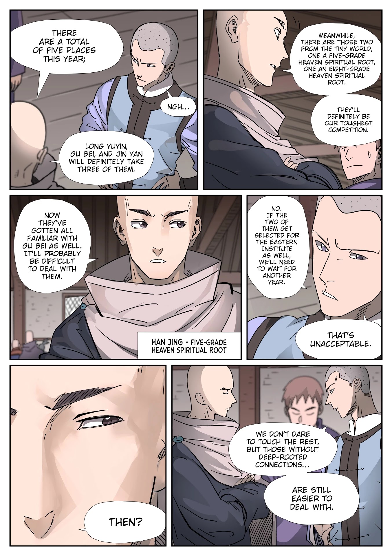 Tales of Demons and Gods Chapter 306.5 page 6 - Chapter 306.5: Getting to Know the New Classmates (Part 2)