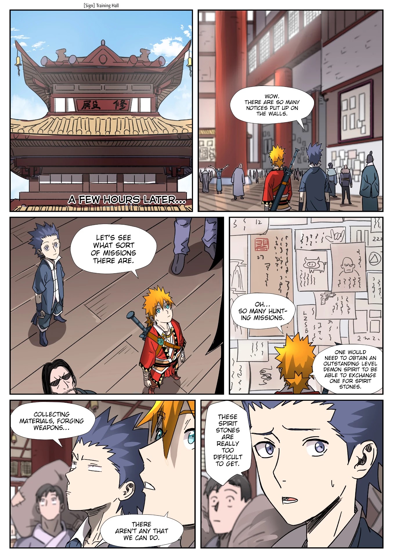 Tales of Demons and Gods Chapter 306.5 page 8 - Chapter 306.5: Getting to Know the New Classmates (Part 2)