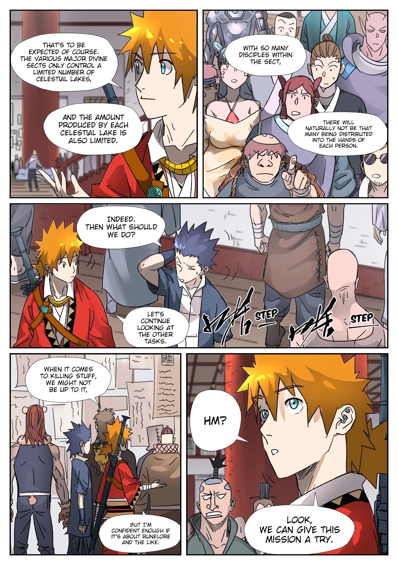 Tales of Demons and Gods Chapter 306.5 page 9 - Chapter 306.5: Getting to Know the New Classmates (Part 2)