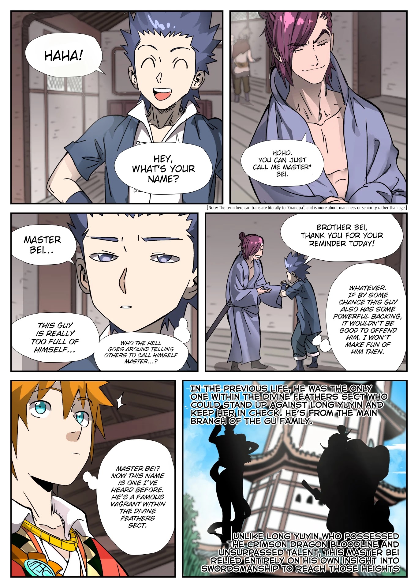 Tales of Demons and Gods Chapter 306 page 10 - Chapter 306: Getting to Know the New Classmates