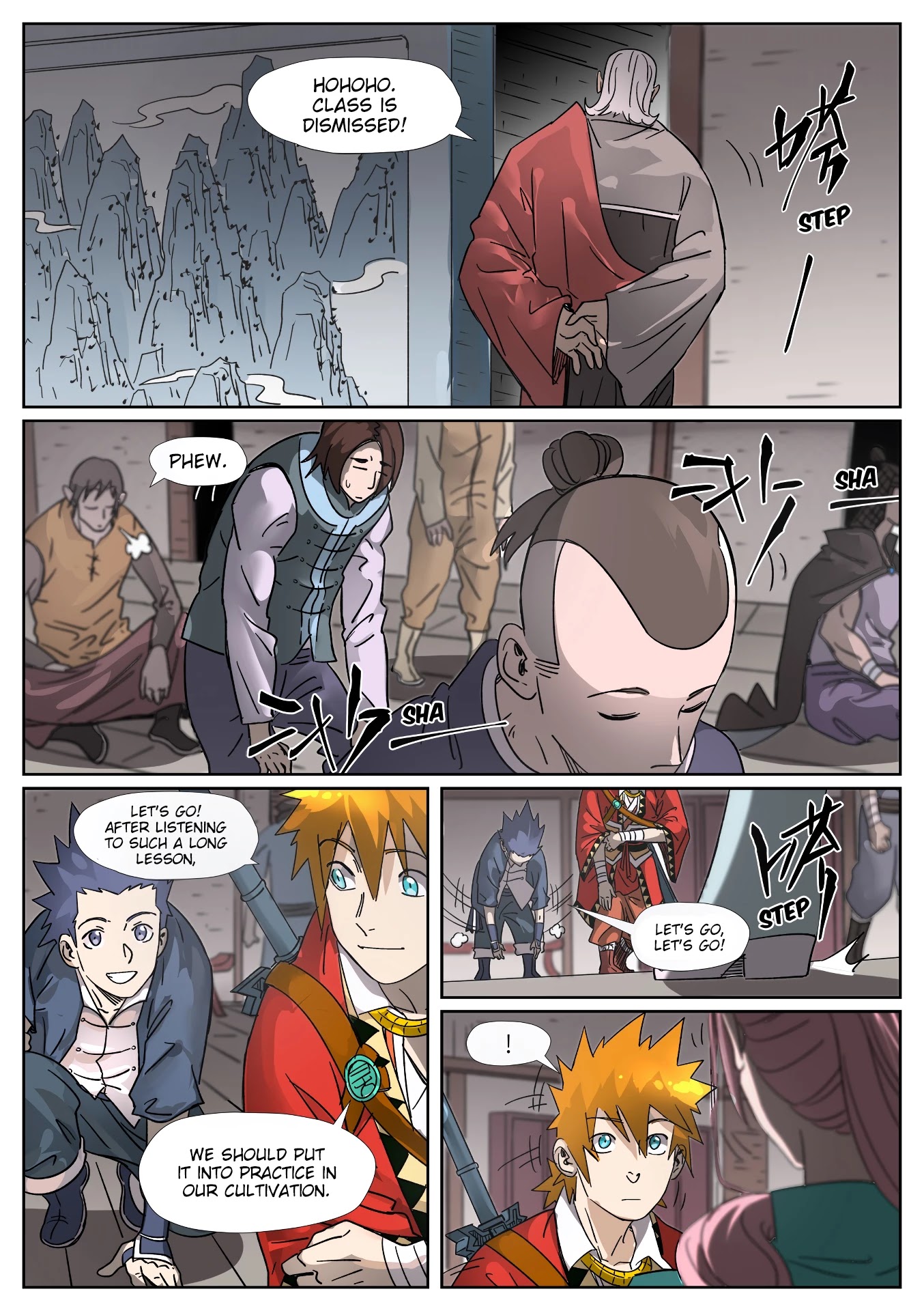 Tales of Demons and Gods Chapter 306 page 3 - Chapter 306: Getting to Know the New Classmates