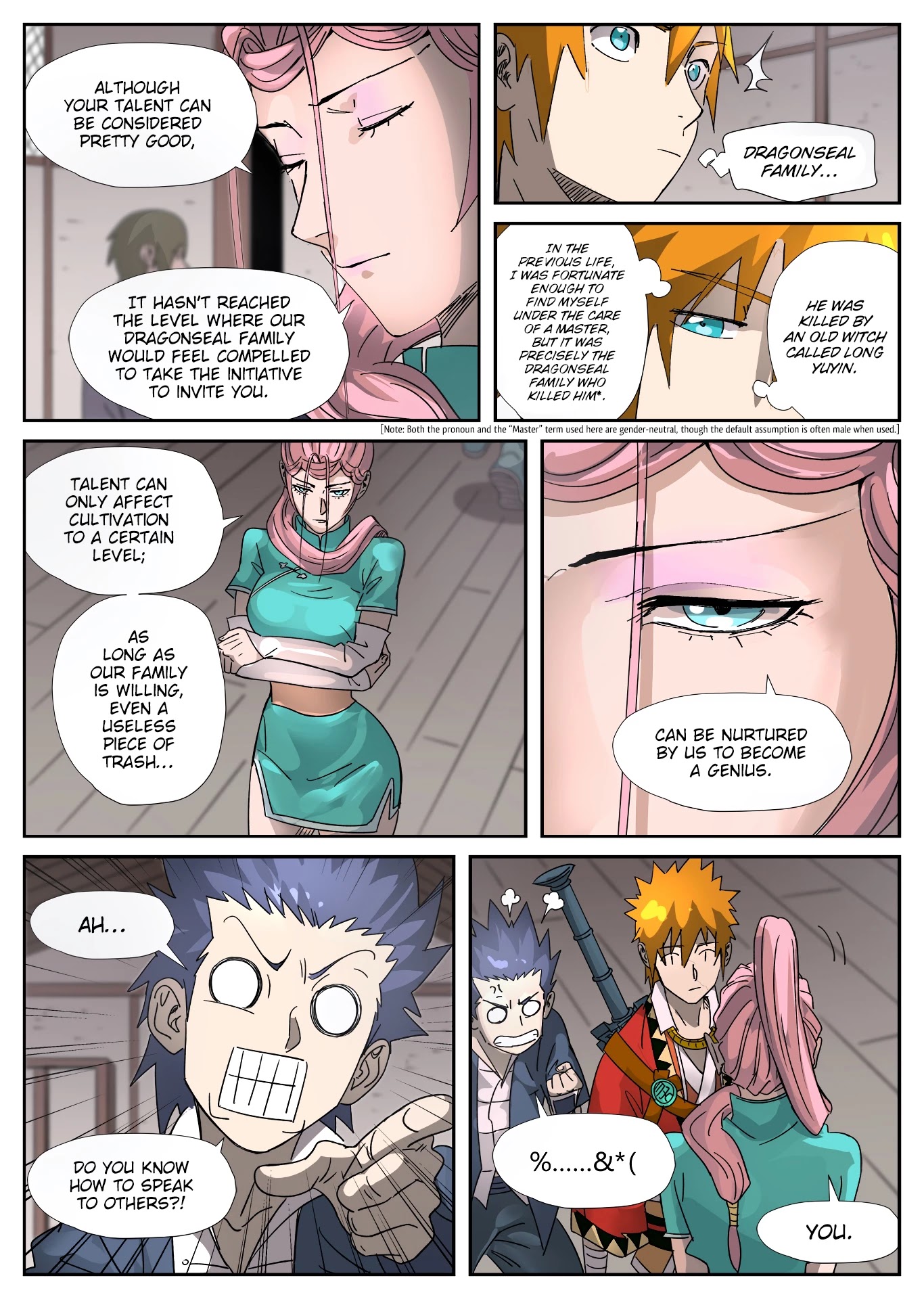 Tales of Demons and Gods Chapter 306 page 5 - Chapter 306: Getting to Know the New Classmates