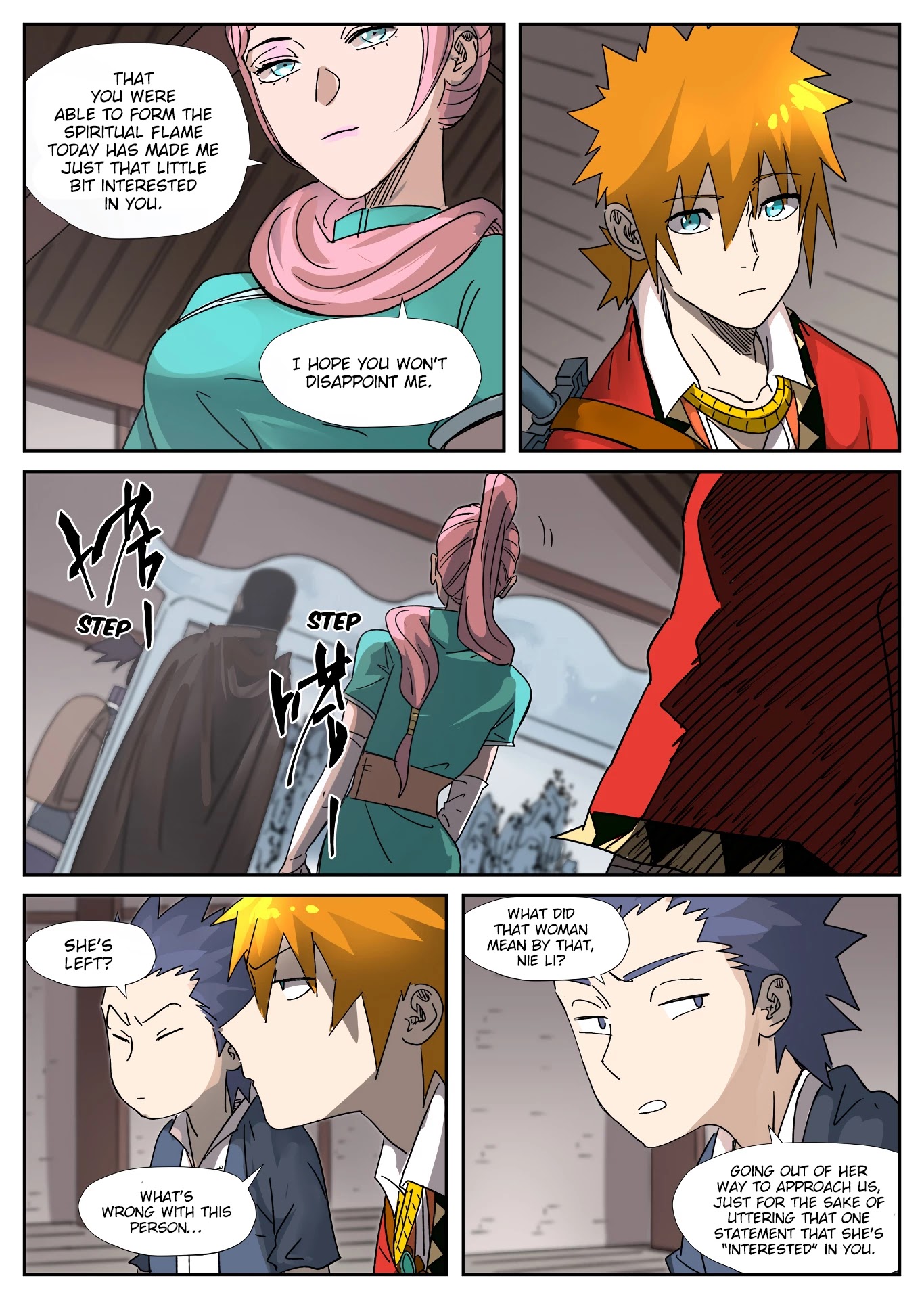 Tales of Demons and Gods Chapter 306 page 6 - Chapter 306: Getting to Know the New Classmates