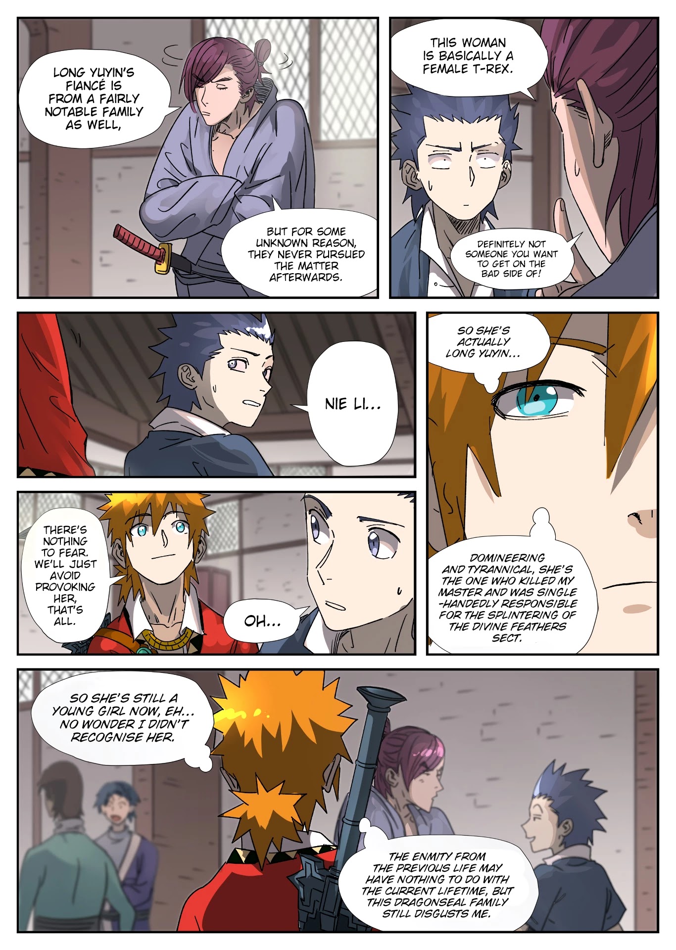 Tales of Demons and Gods Chapter 306 page 9 - Chapter 306: Getting to Know the New Classmates