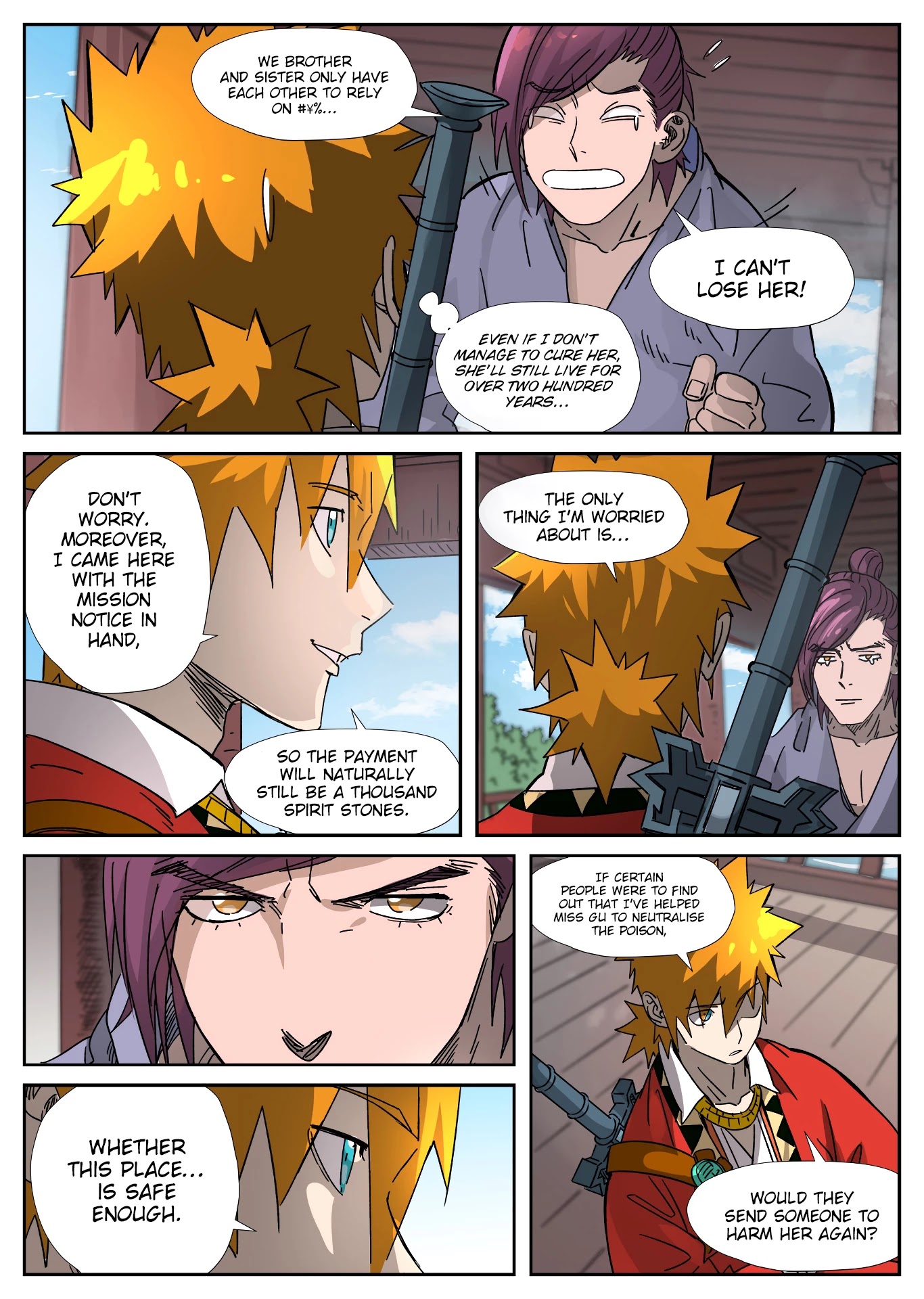 Tales of Demons and Gods Chapter 307.5 page 8 - Chapter 307.5: The Cause of the Illness Is… (Part 2)