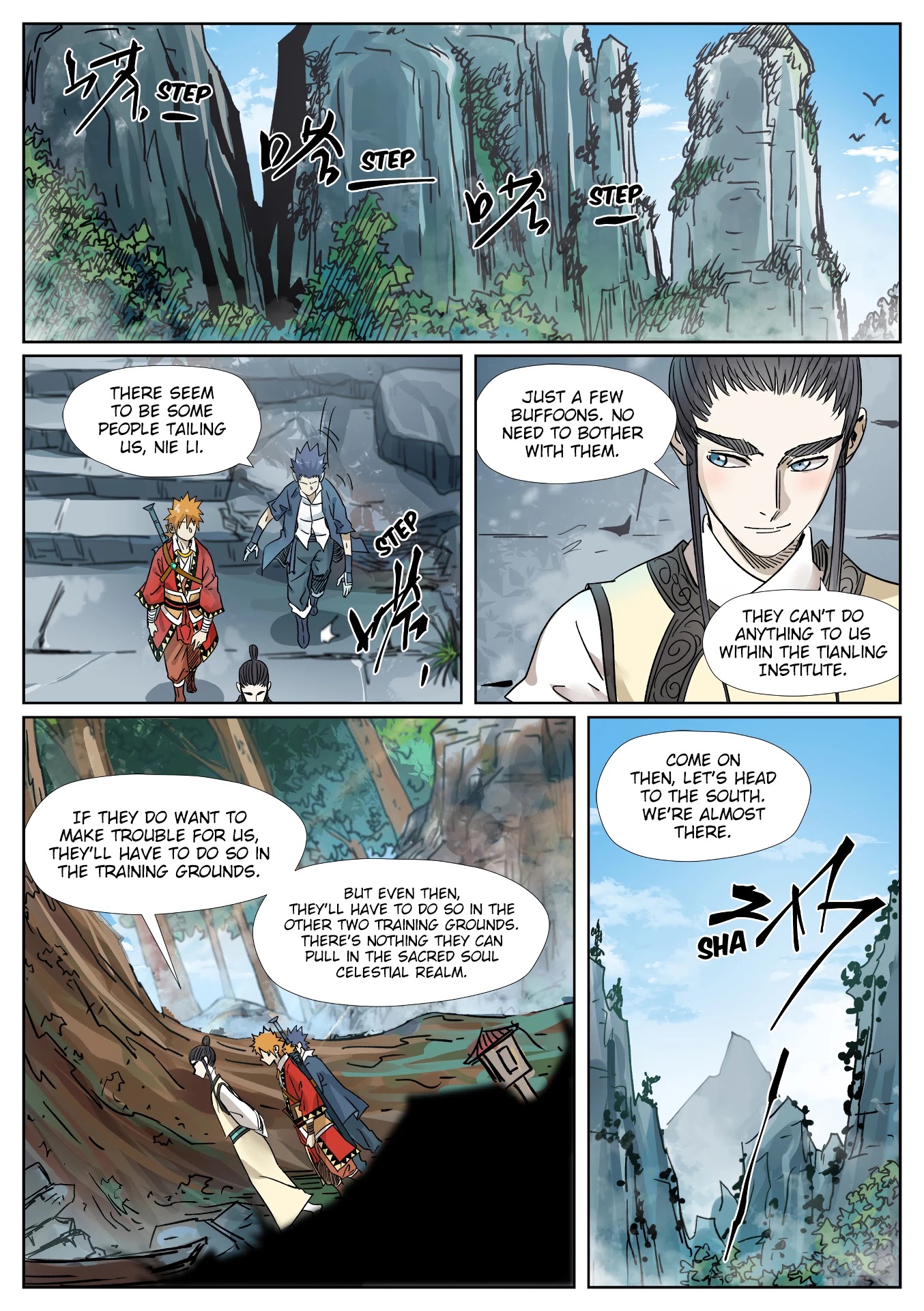 Tales of Demons and Gods Chapter 310 page 4 - Chapter 310: Steps