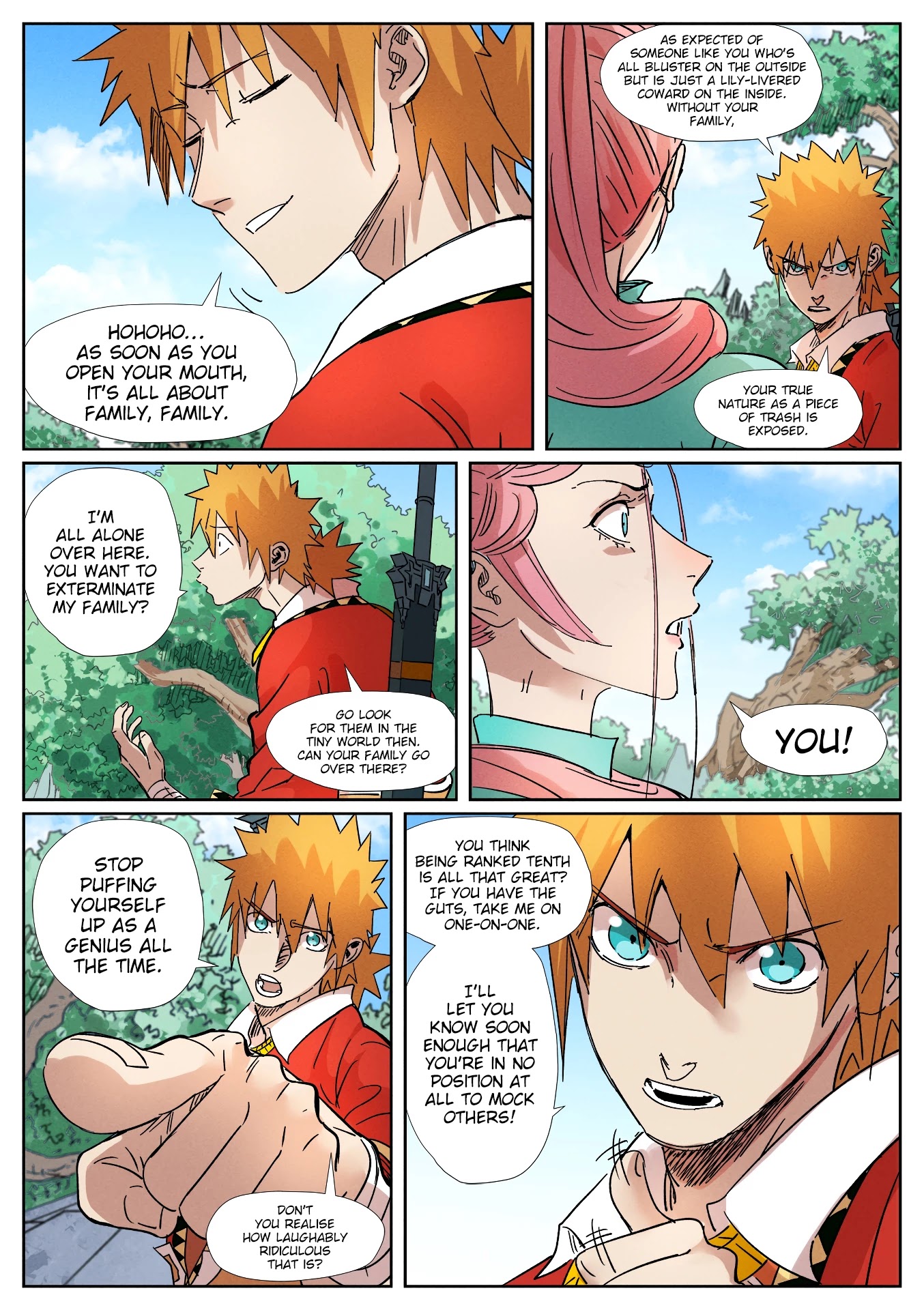 Tales of Demons and Gods Chapter 313.5 page 10 - Chapter 313.5: War Of Words (Part 2)