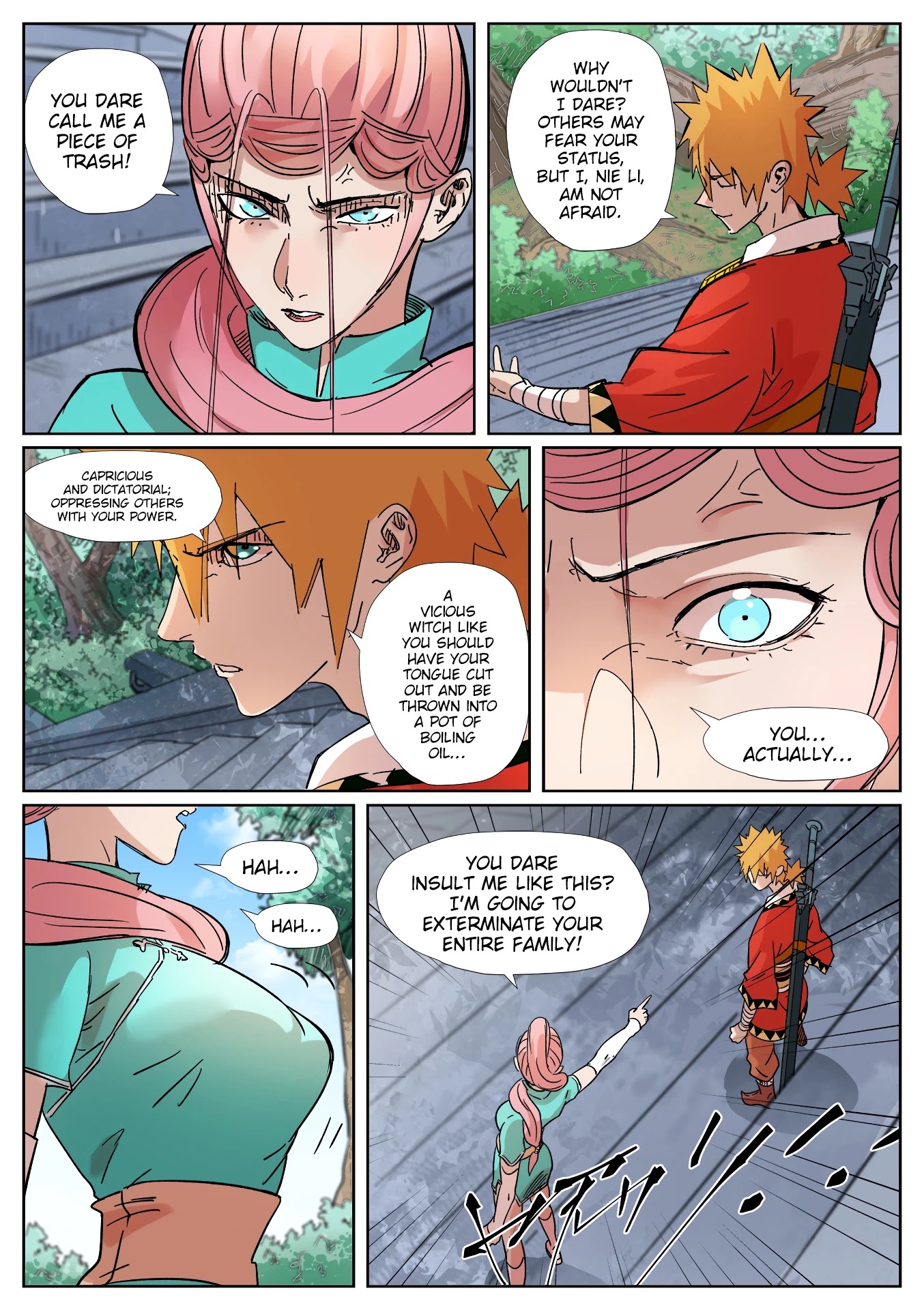 Tales of Demons and Gods Chapter 313.5 page 9 - Chapter 313.5: War Of Words (Part 2)