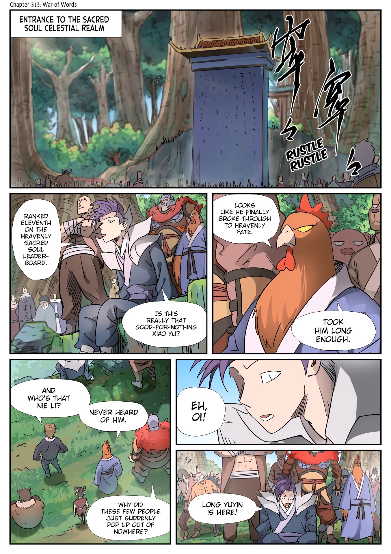 Tales of Demons and Gods Chapter 313 page 2 - Chapter 313: War Of Words