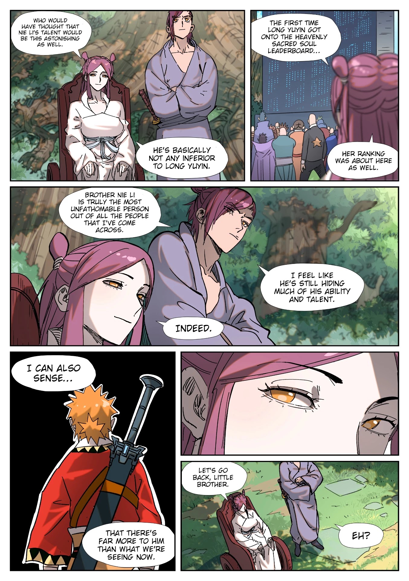 Tales of Demons and Gods Chapter 314.5 page 8 - Chapter 314.5: Anxiety (Part 2)