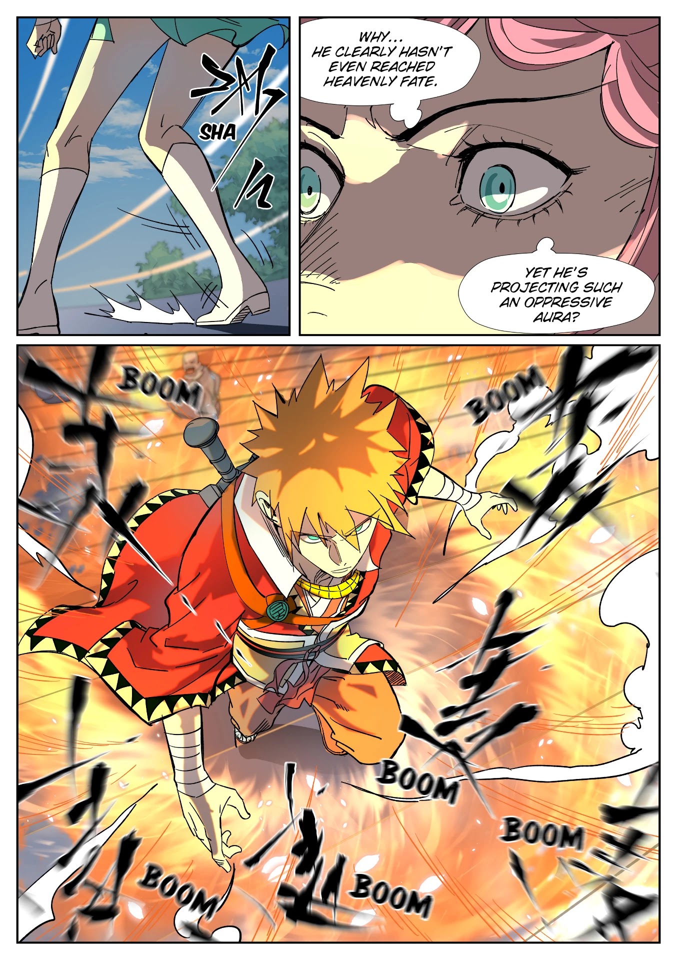Tales of Demons and Gods Chapter 315.5 page 4 - Chapter 315.5: Where Should I Strike You Then (Part 2)