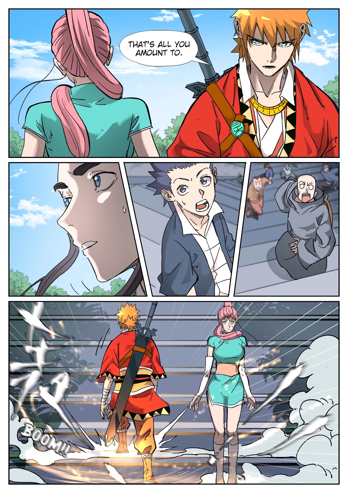 Tales of Demons and Gods Chapter 315.5 page 6 - Chapter 315.5: Where Should I Strike You Then (Part 2)