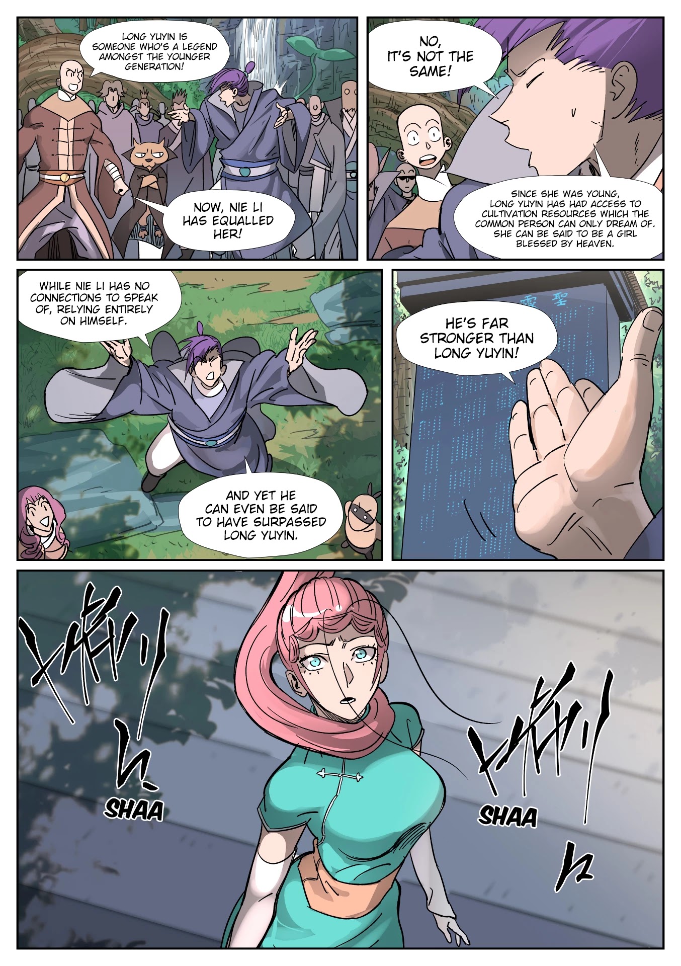 Tales of Demons and Gods Chapter 315.5 page 8 - Chapter 315.5: Where Should I Strike You Then (Part 2)
