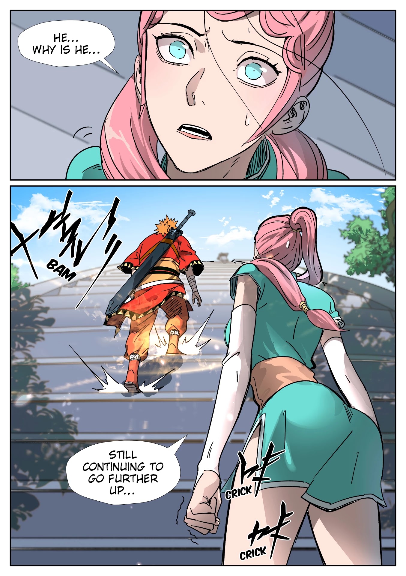 Tales of Demons and Gods Chapter 315.5 page 9 - Chapter 315.5: Where Should I Strike You Then (Part 2)
