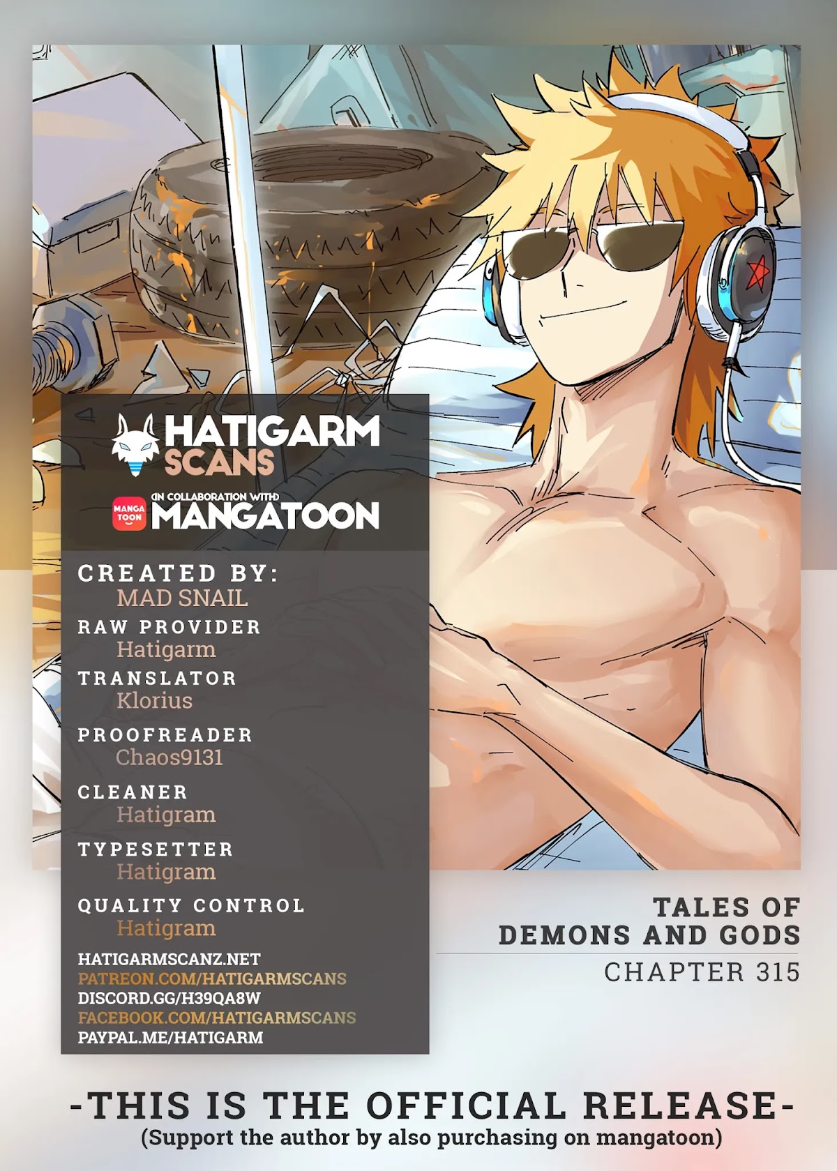 Tales of Demons and Gods Chapter 315 page 1 - Chapter 315: Where Should I Strike You Then