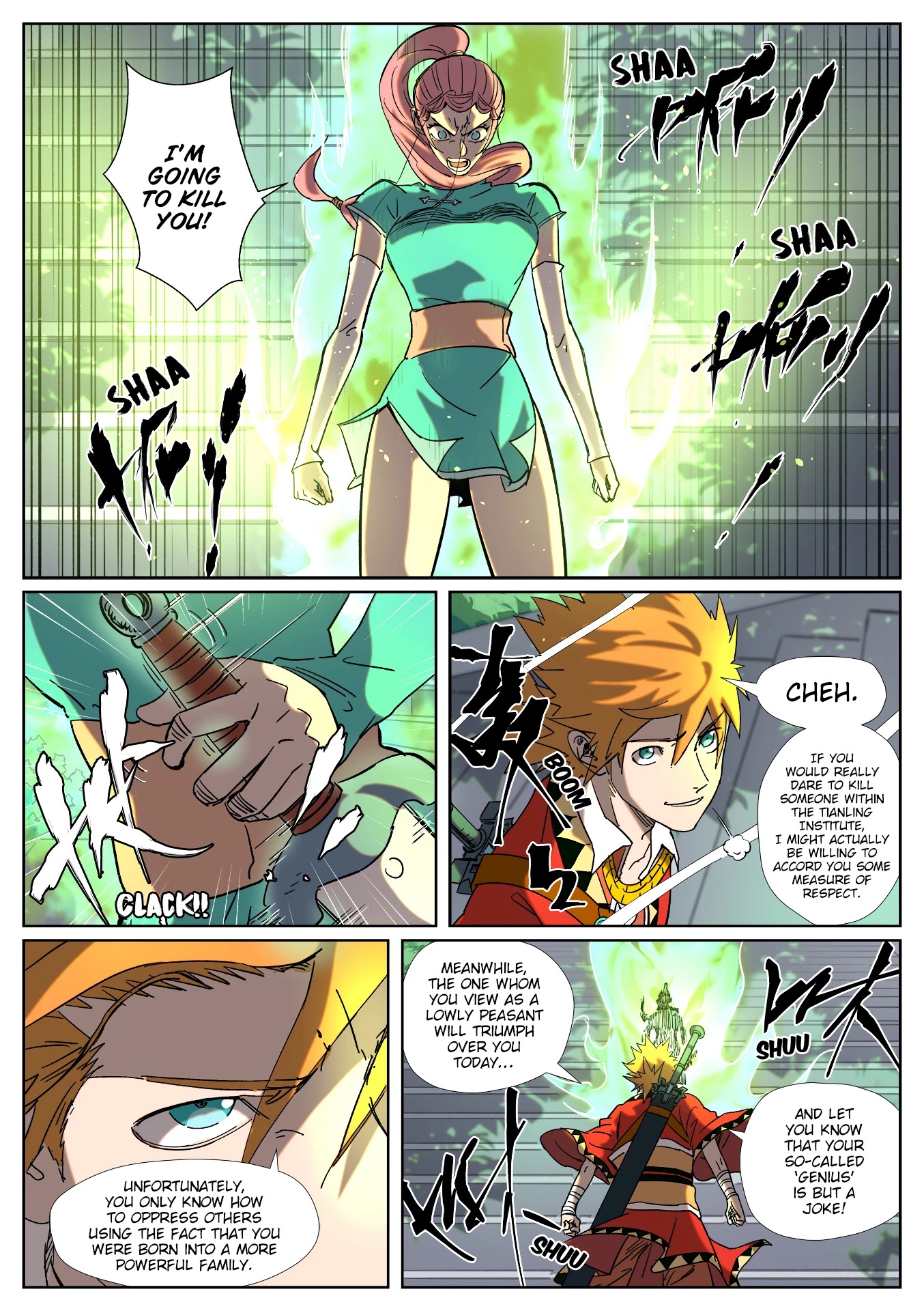 Tales of Demons and Gods Chapter 315 page 9 - Chapter 315: Where Should I Strike You Then