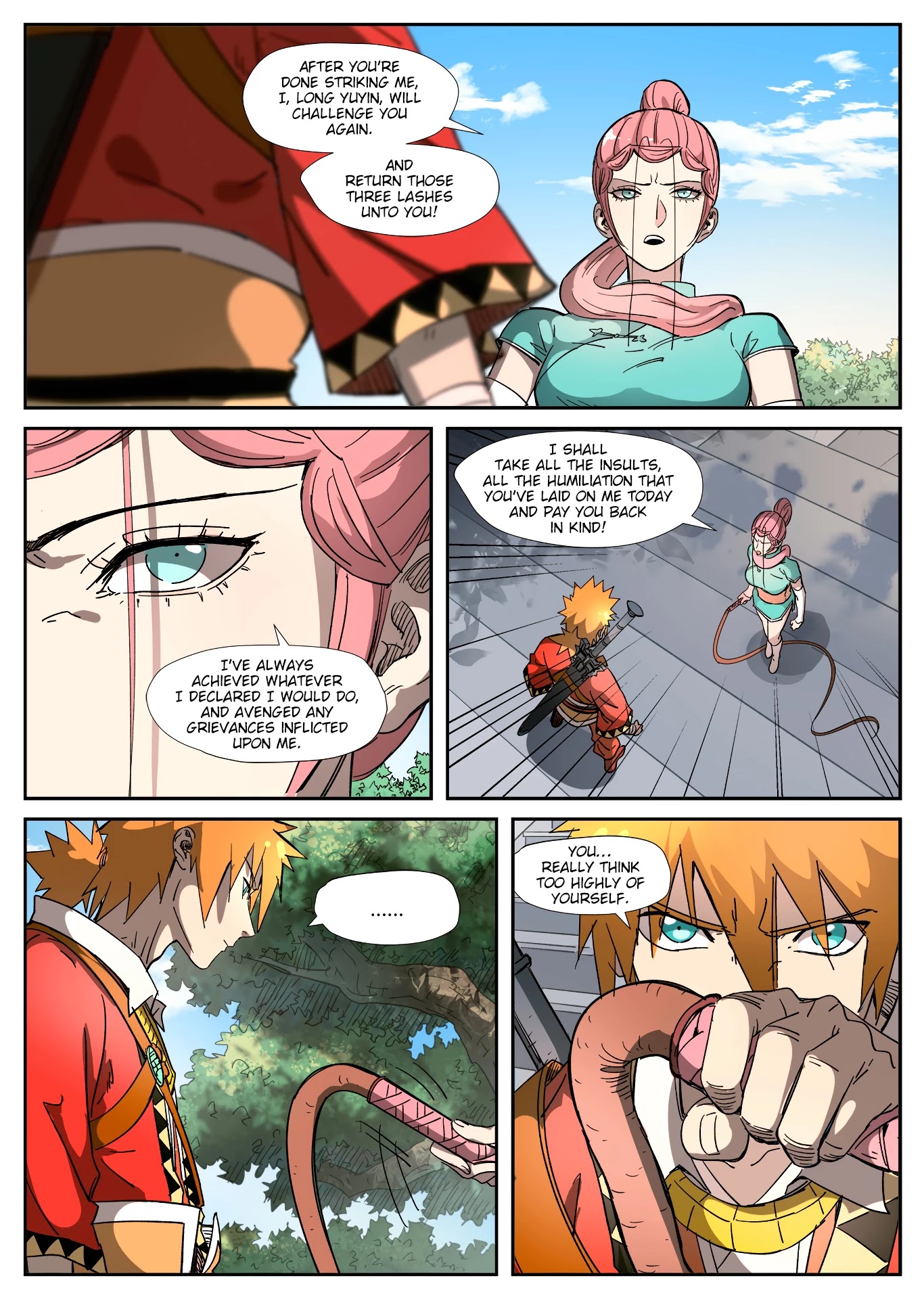 Tales of Demons and Gods Chapter 316.5 page 5 - Chapter 316.5: Humiliation (Part 2)
