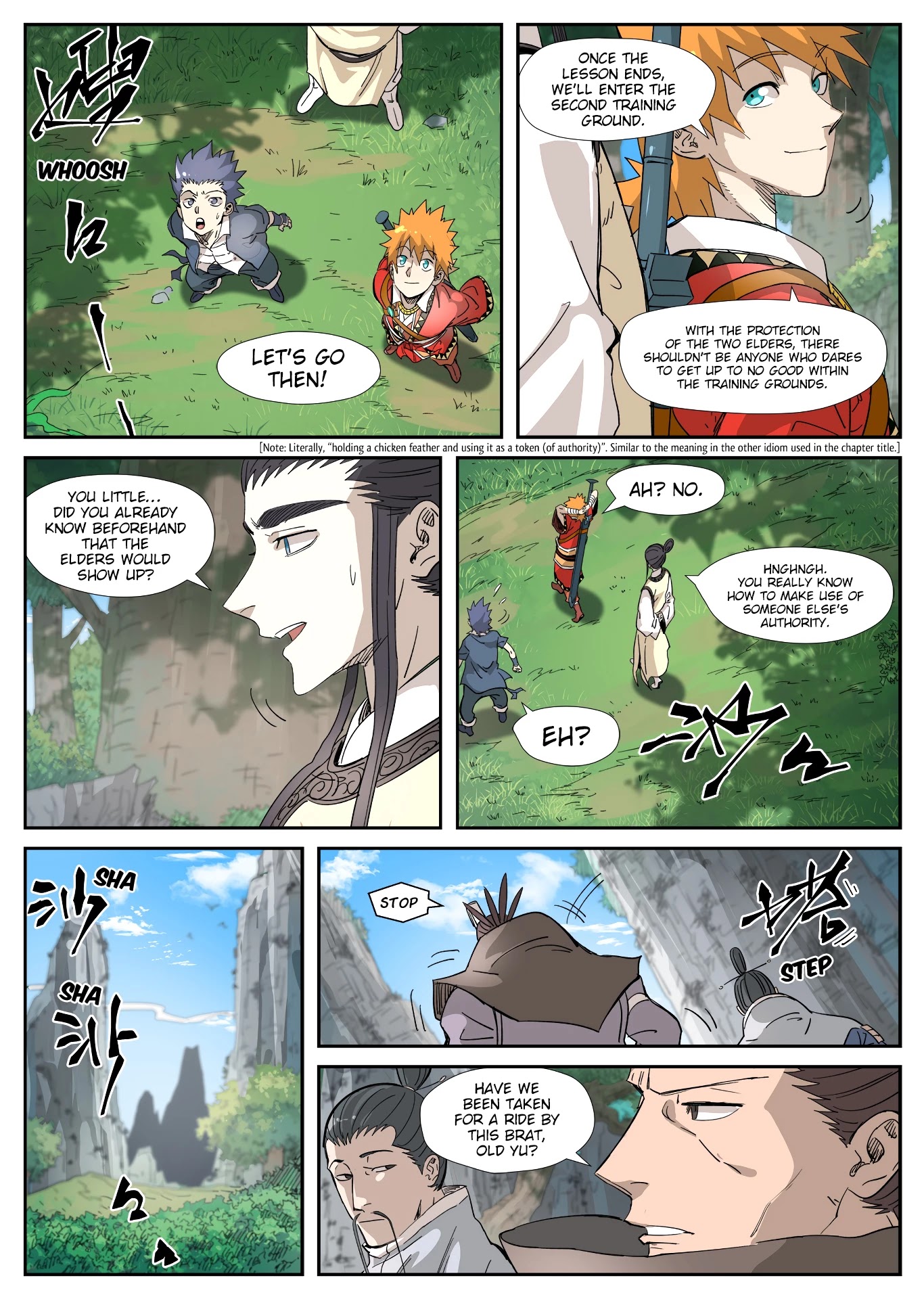 Tales of Demons and Gods Chapter 318.5 page 2 - Chapter 318.5: Borrowing Someone Else’s Authority (Part 2)