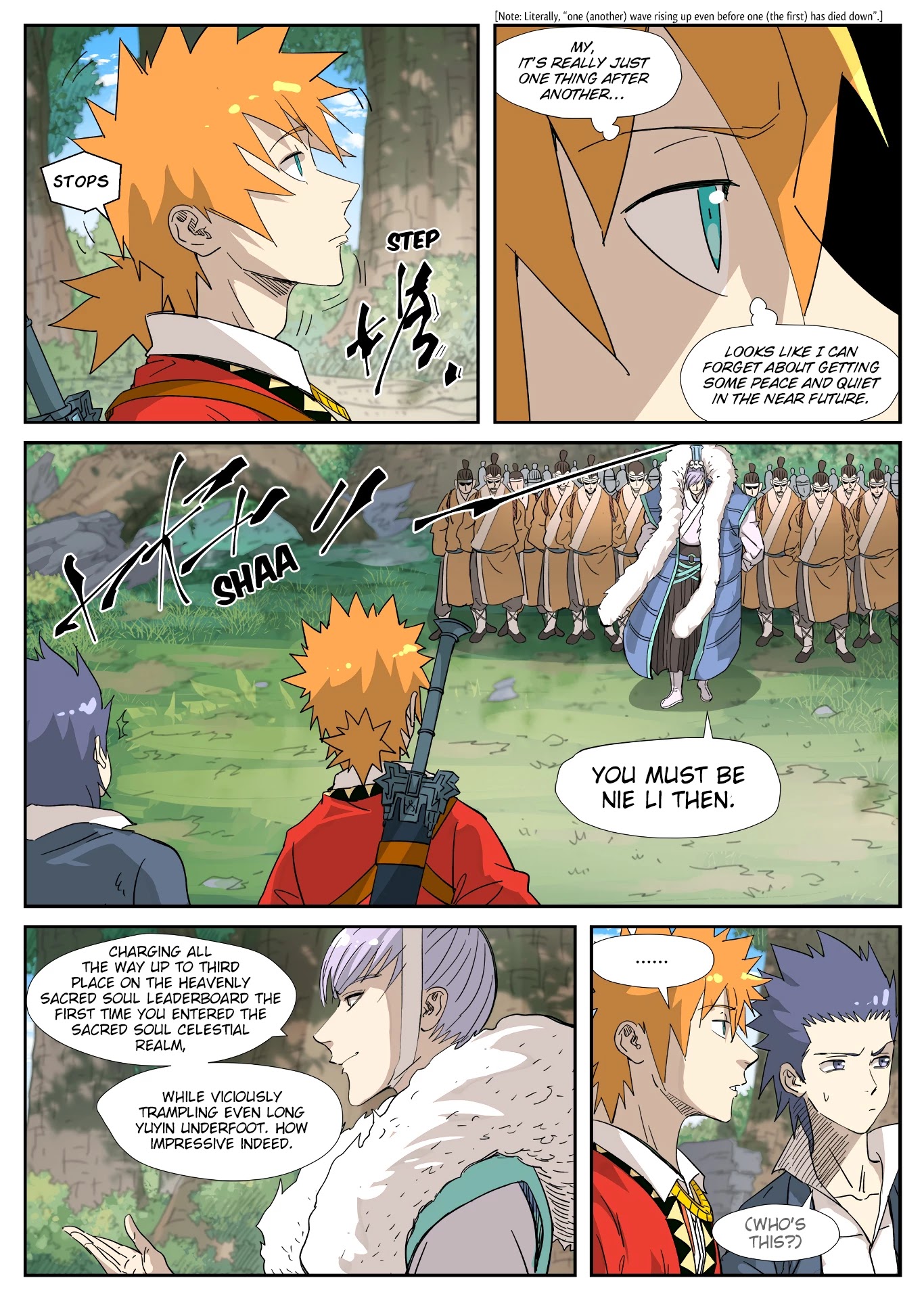 Tales of Demons and Gods Chapter 318.5 page 4 - Chapter 318.5: Borrowing Someone Else’s Authority (Part 2)