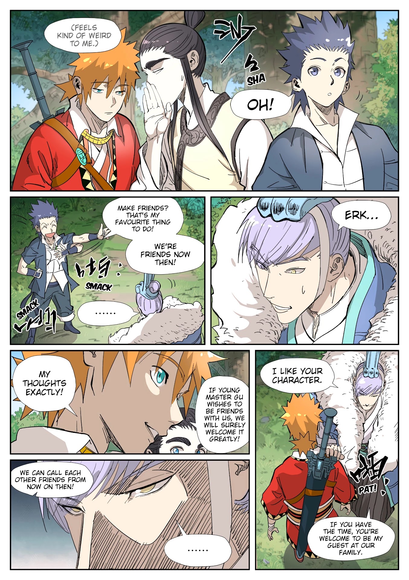 Tales of Demons and Gods Chapter 318.5 page 6 - Chapter 318.5: Borrowing Someone Else’s Authority (Part 2)