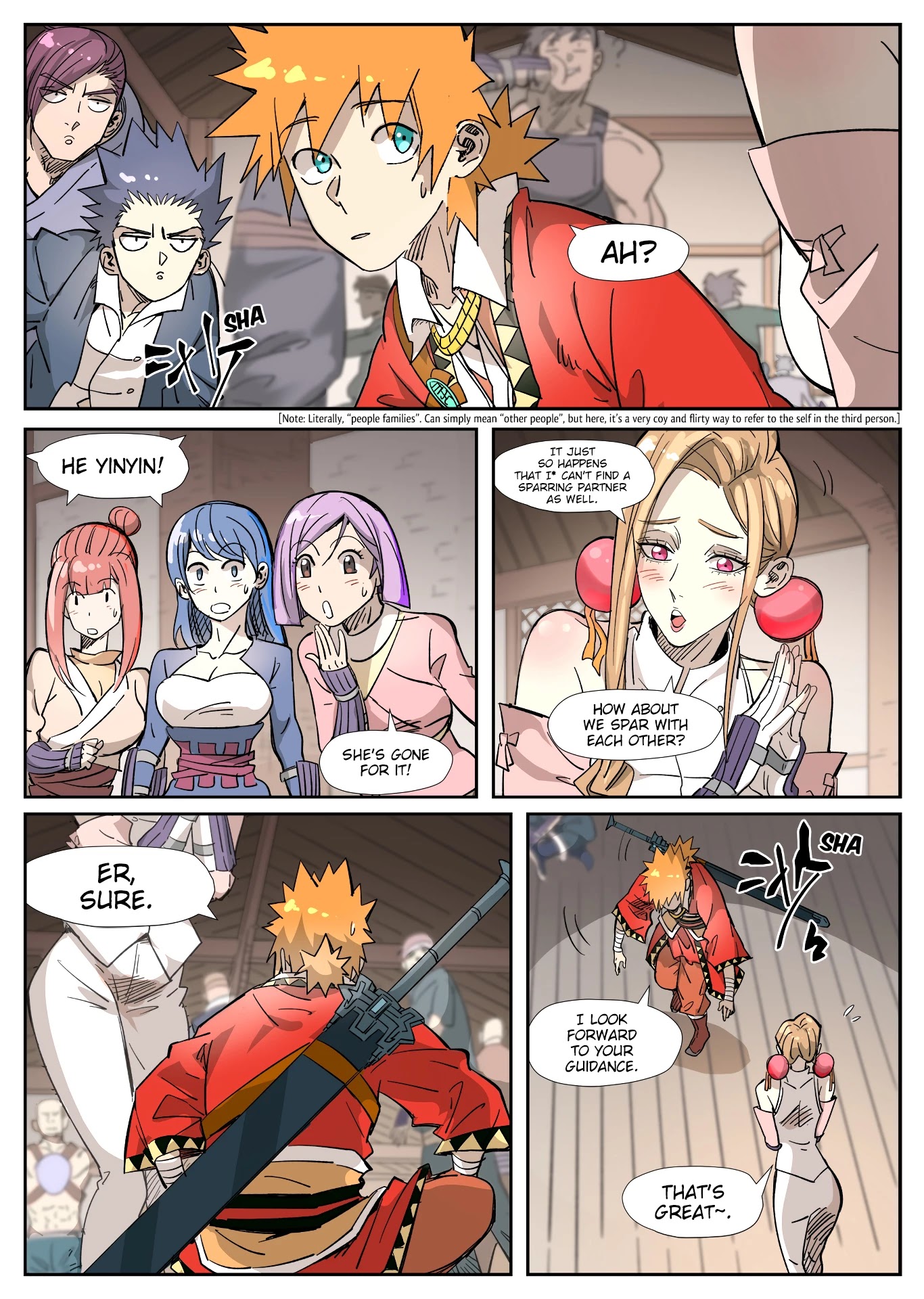 Tales of Demons and Gods Chapter 320.5 page 8 - Chapter 320.5: Weighted Training (Part 2) [Fixed]