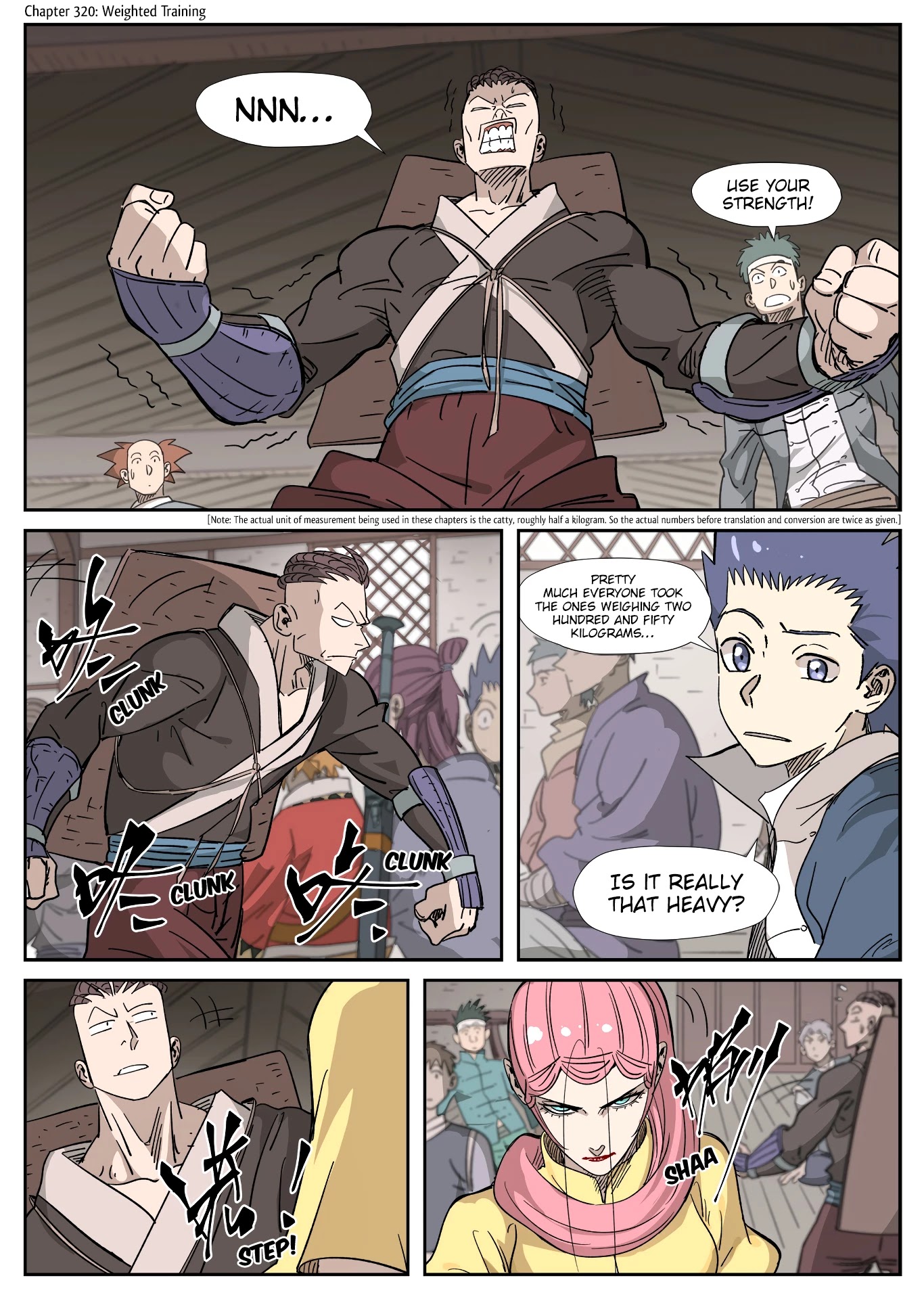Tales of Demons and Gods Chapter 320 page 2 - Chapter 320: Weighted Training
