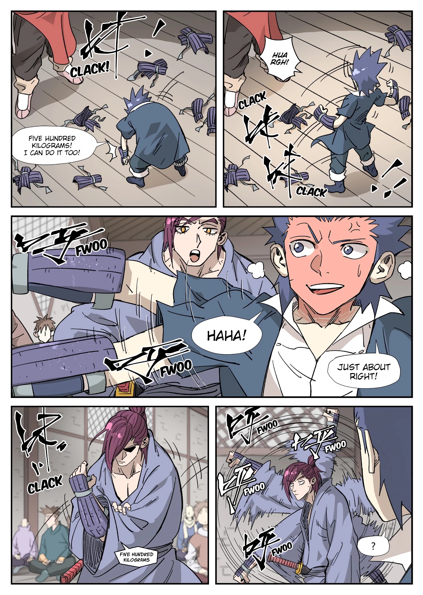 Tales of Demons and Gods Chapter 320 page 7 - Chapter 320: Weighted Training