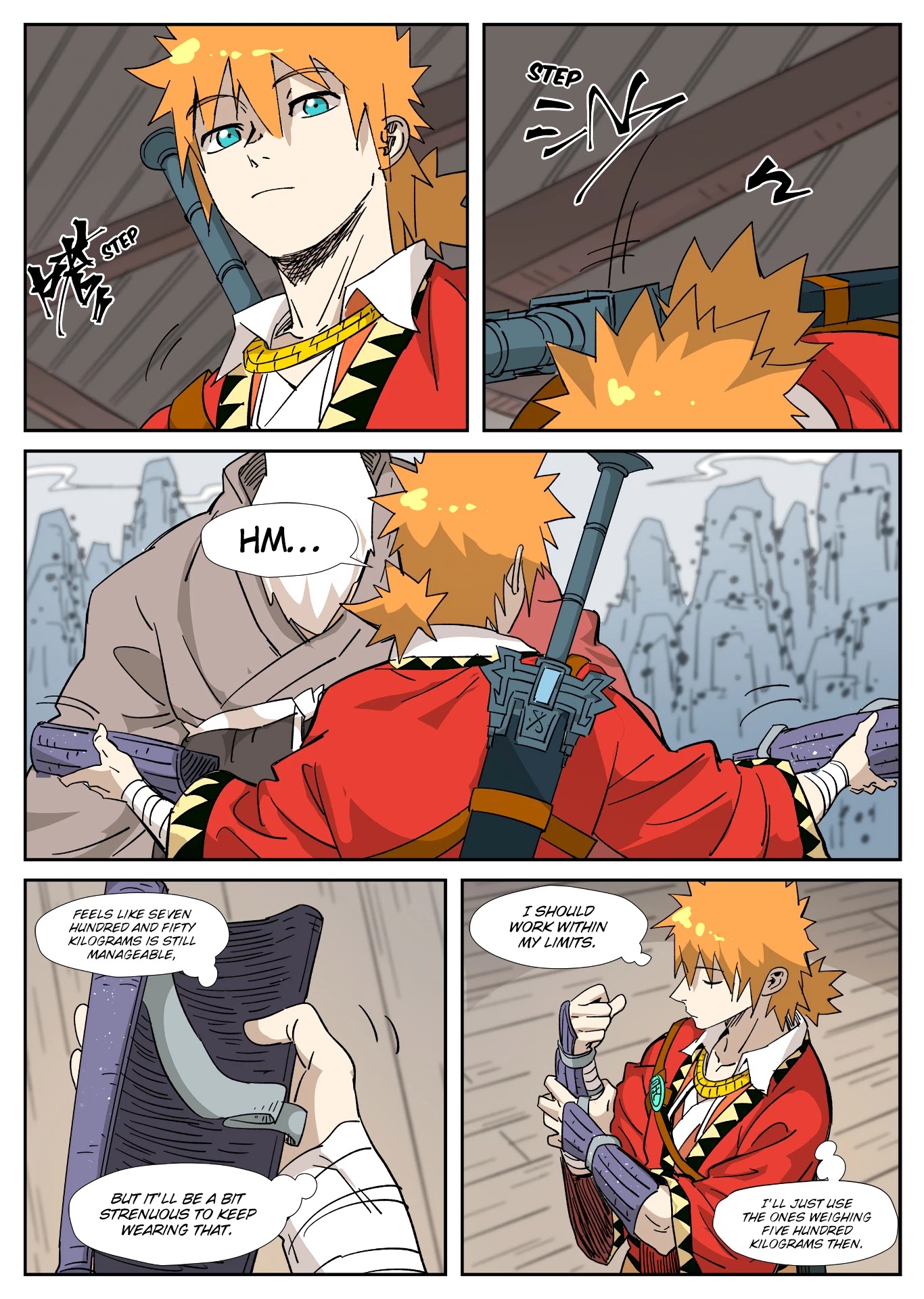 Tales of Demons and Gods Chapter 320 page 8 - Chapter 320: Weighted Training
