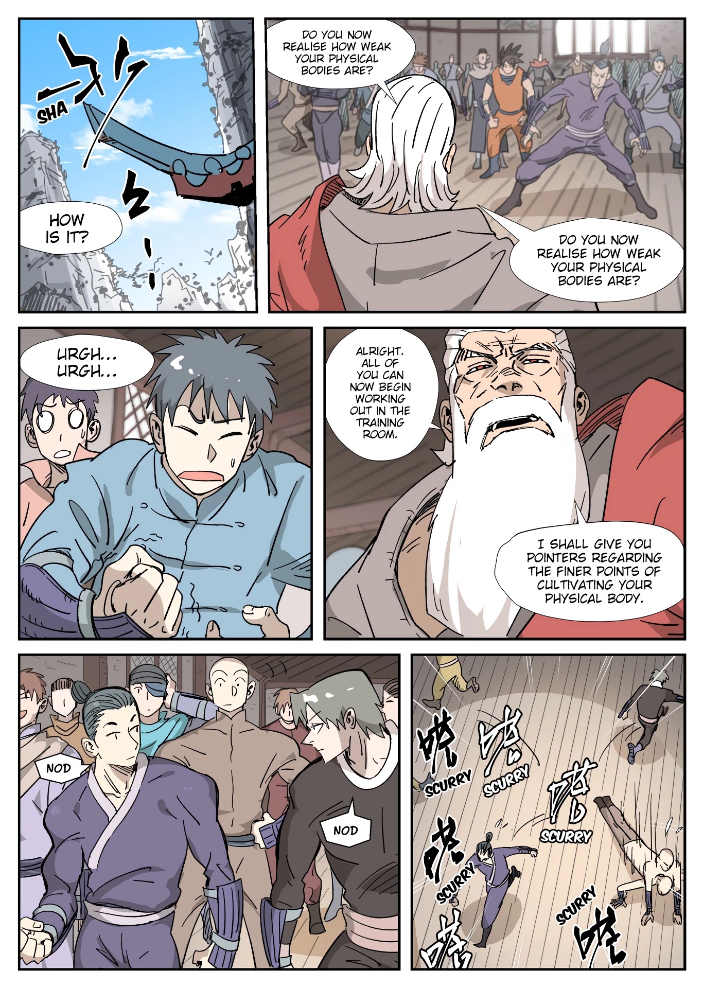 Tales of Demons and Gods Chapter 320 page 9 - Chapter 320: Weighted Training