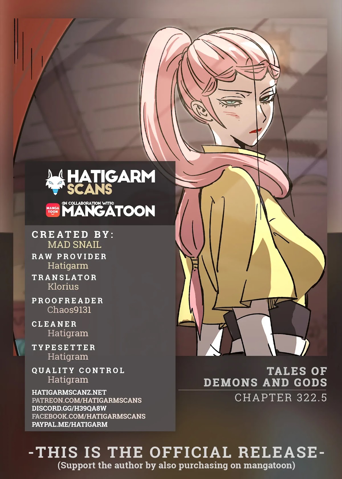 Tales of Demons and Gods Chapter 322.5 page 1 - Chapter 322.5: Taking Each Other Down (Part 2)