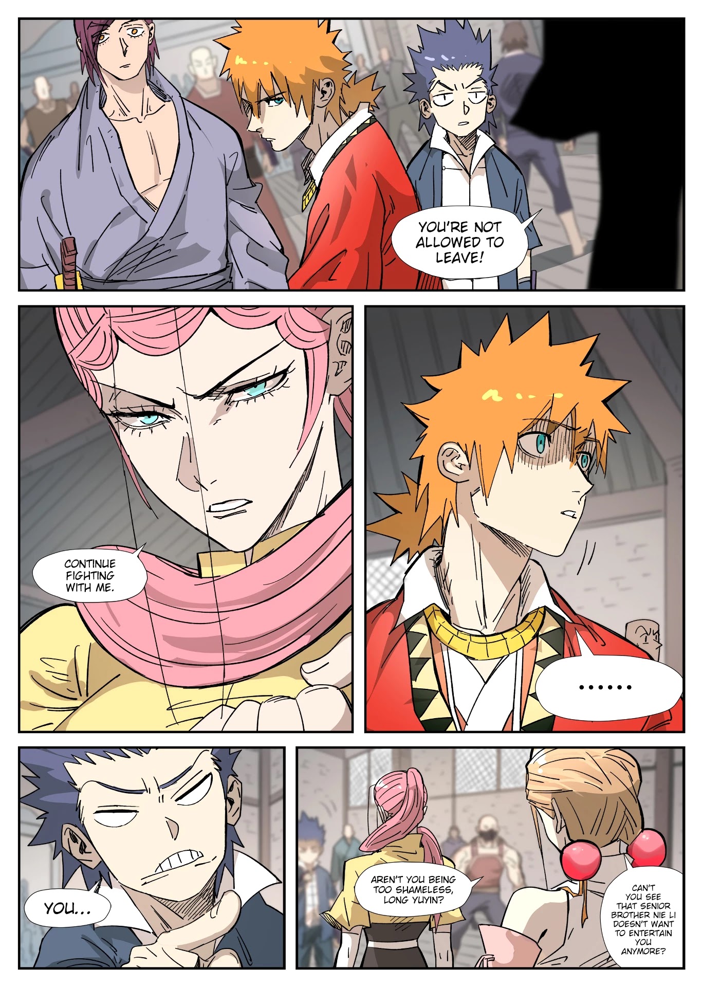 Tales of Demons and Gods Chapter 322.5 page 4 - Chapter 322.5: Taking Each Other Down (Part 2)