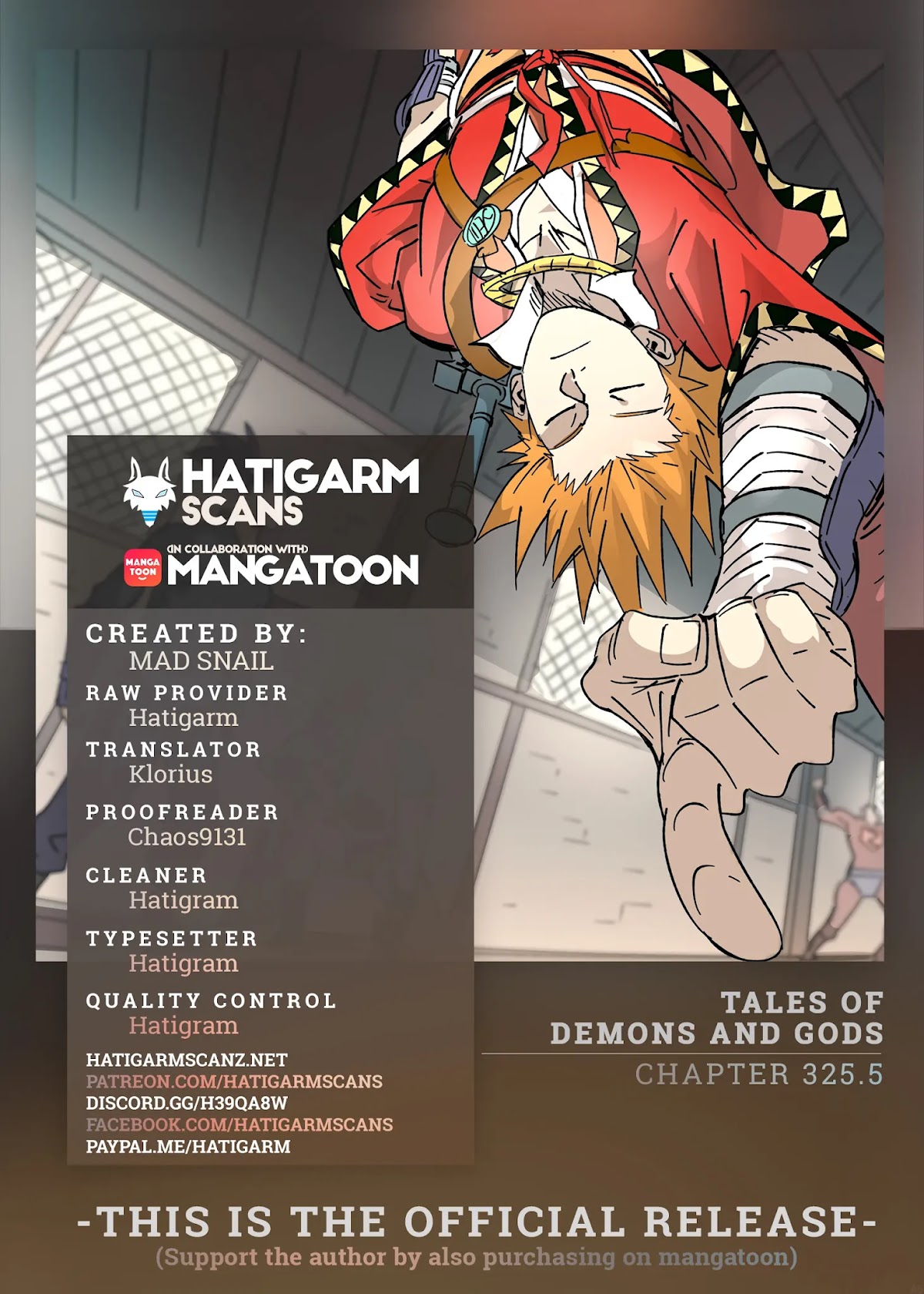Tales of Demons and Gods Chapter 325.5 page 1 - Chapter 325.5: MuRong Yu (Part 2)